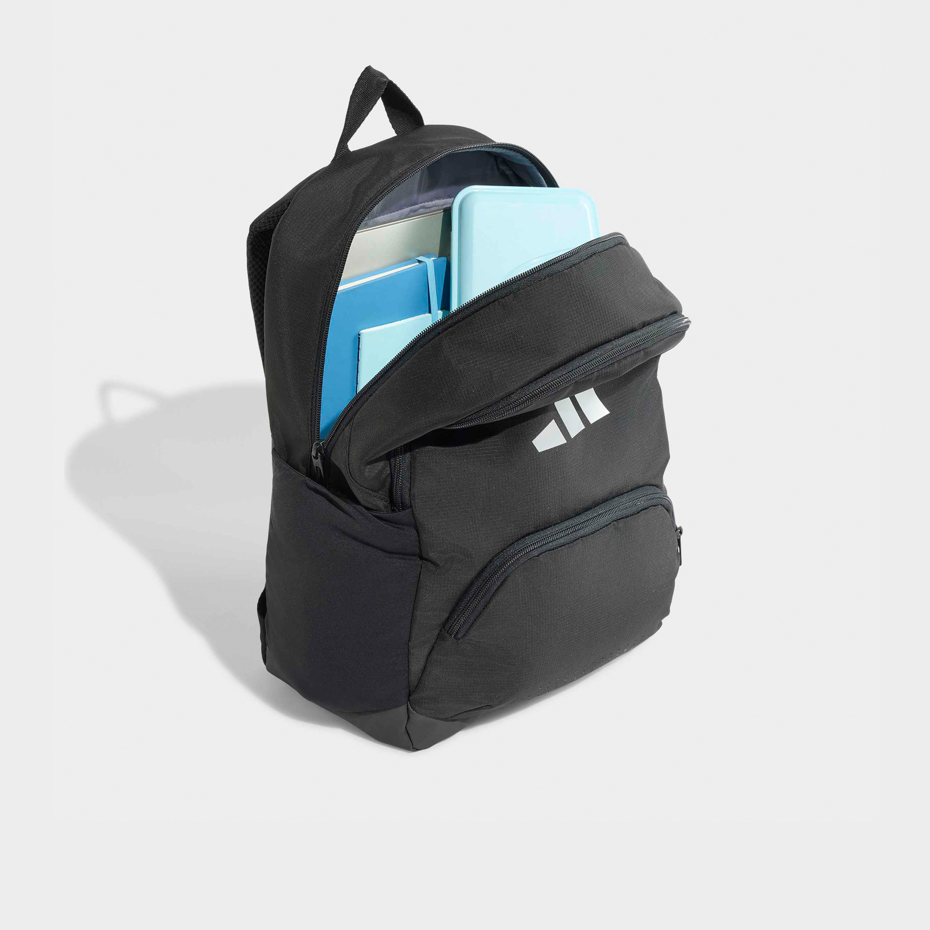 Adidas Logo Print Backpack for Boys 8-13 Years with Padded Shoulder Straps - 21 L-school-bagsandbackpacks-backpacks-image-7