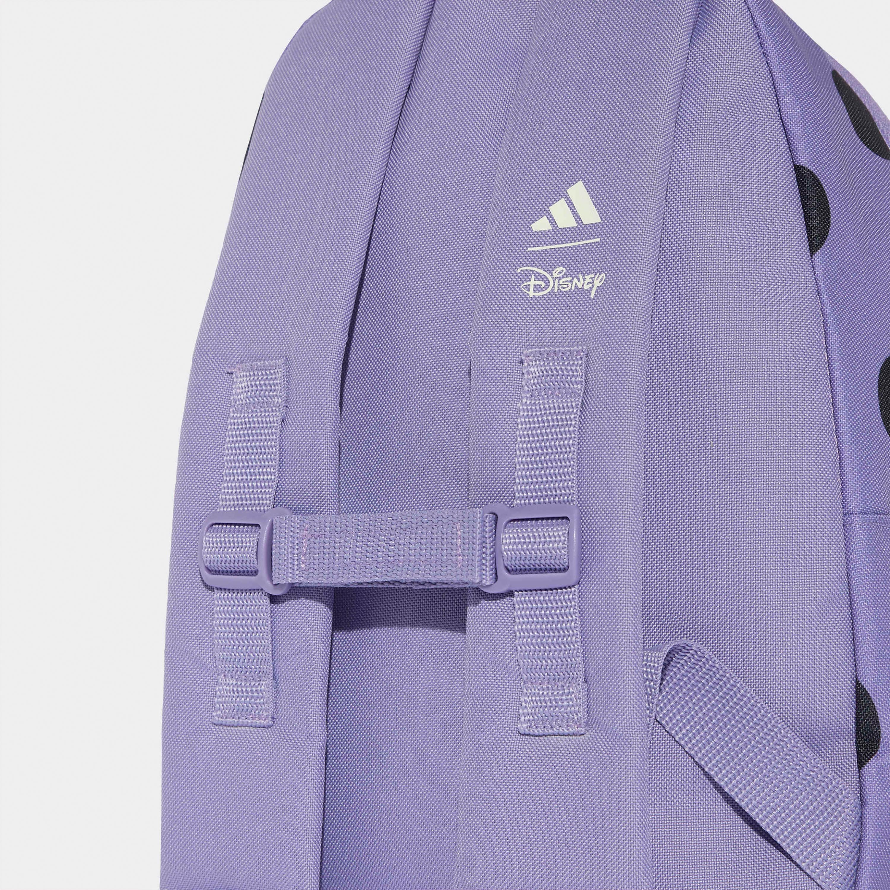 شنطة ظهر بحمالات مبطنة وطبعات ميني ماوس للبنات من 5-8 سنة من أديداس - 12 لتر-school-bagsandbackpacks-backpacks-image-4