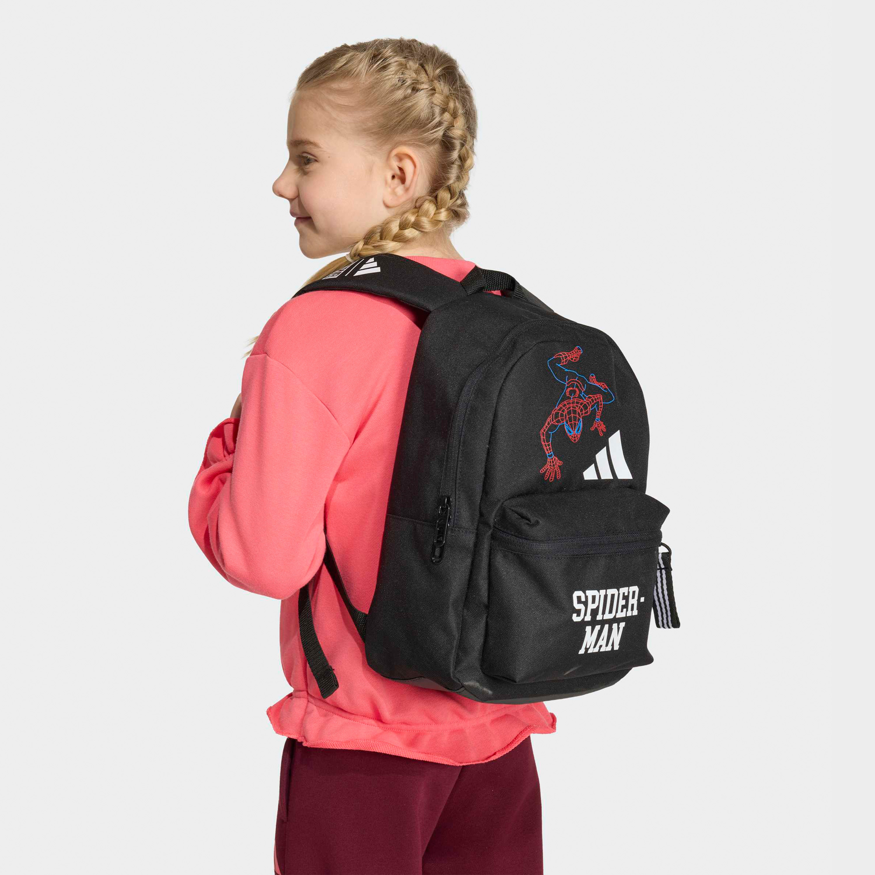 Adidas Spider-Man Backpack for Kids 5-8 Years with Padded Backstraps - 12 L-school-bagsandbackpacks-backpacks-image-9