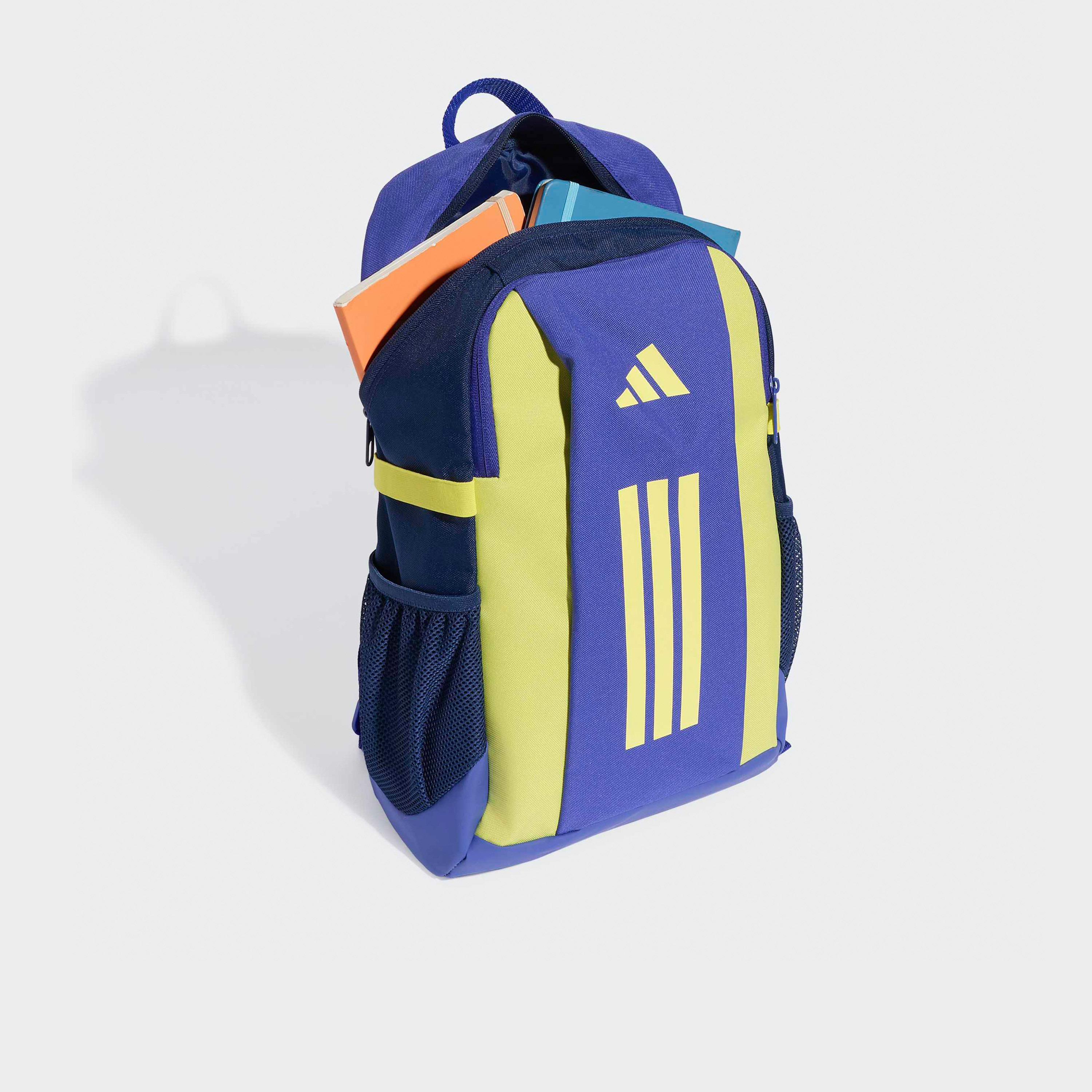 Adidas Logo Print Backpack for Boys 8-13 Years with Padded Shoulder Straps - 12 L-boys-accessories-bagsandbackpacks-image-5