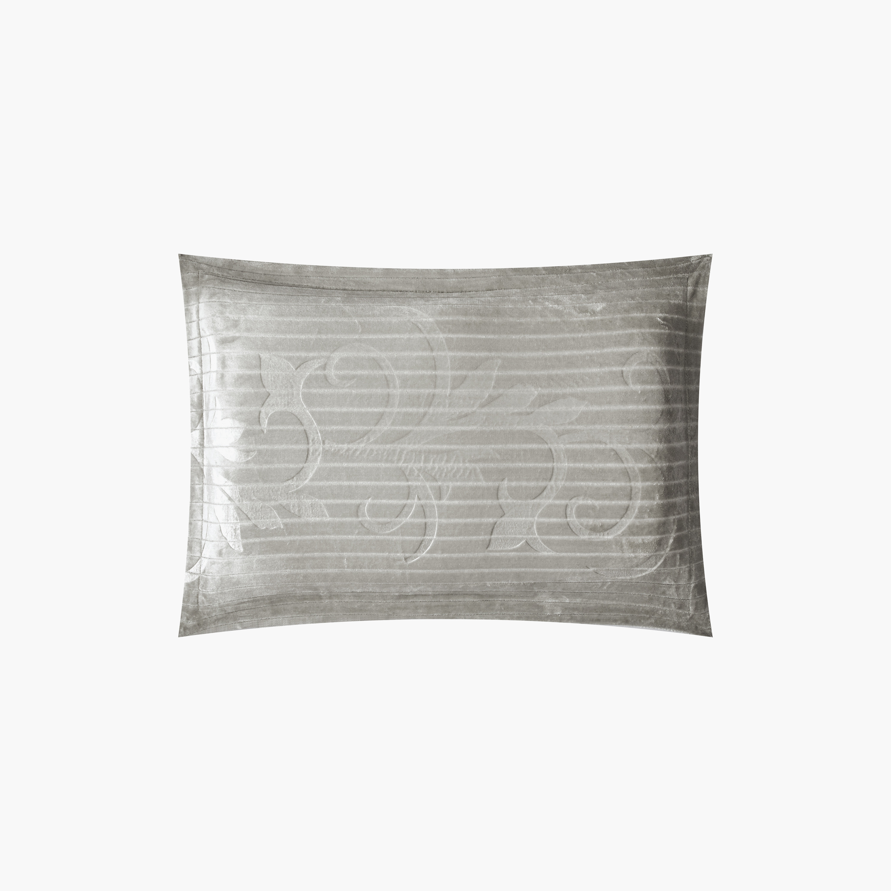 طقم لحاف مخملي فاخر من الفلانيل المنقوش بنمط خطوط شتوية من لايف ستايل - 170 × 240 سم-household-bedding-comfortersandbedspreads-comforters-image-4