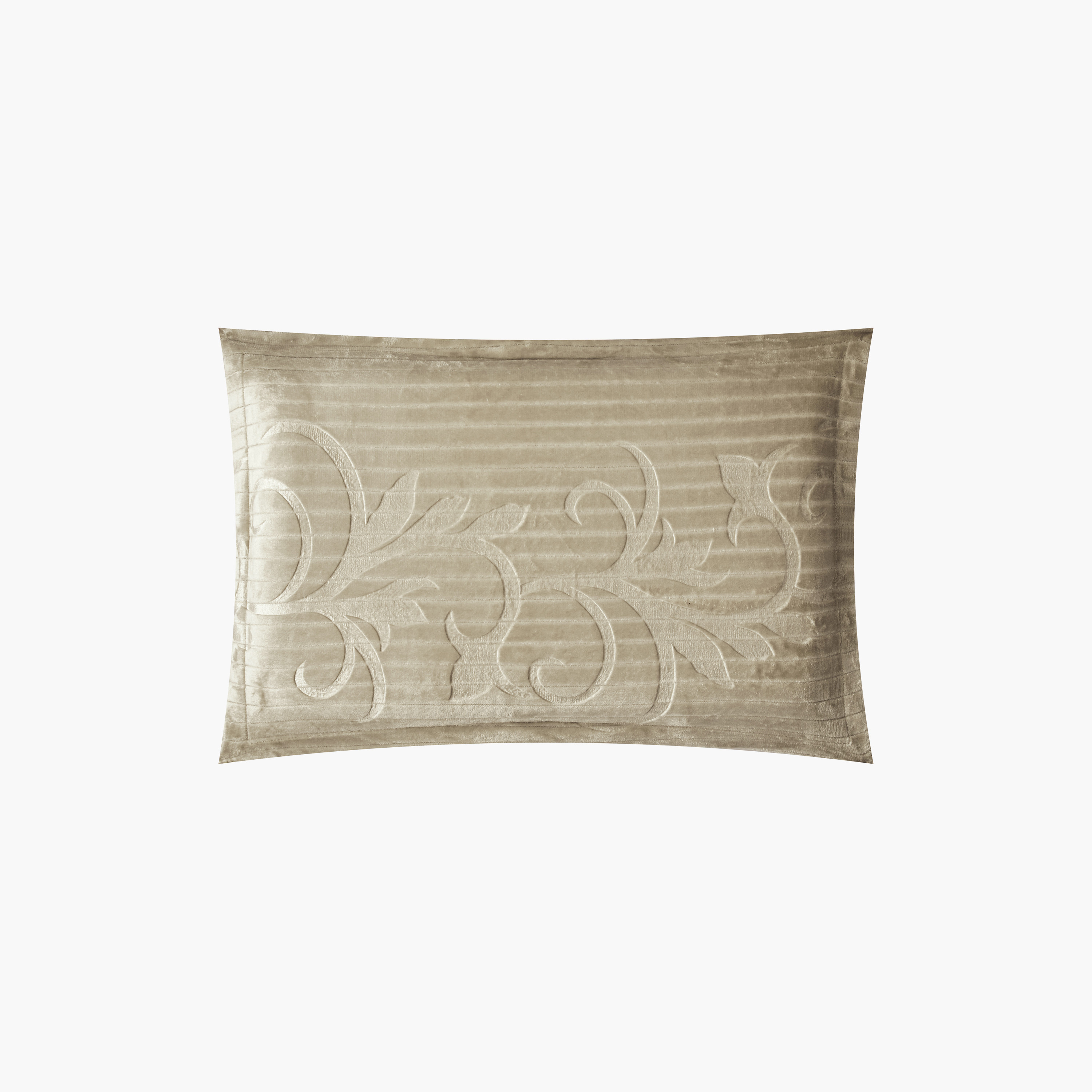 طقم لحاف مخملي فاخر من الفلانيل المنقوش بنمط خطوط شتوية من لايف ستايل - 170 × 240 سم-household-bedding-comfortersandbedspreads-comforters-image-12