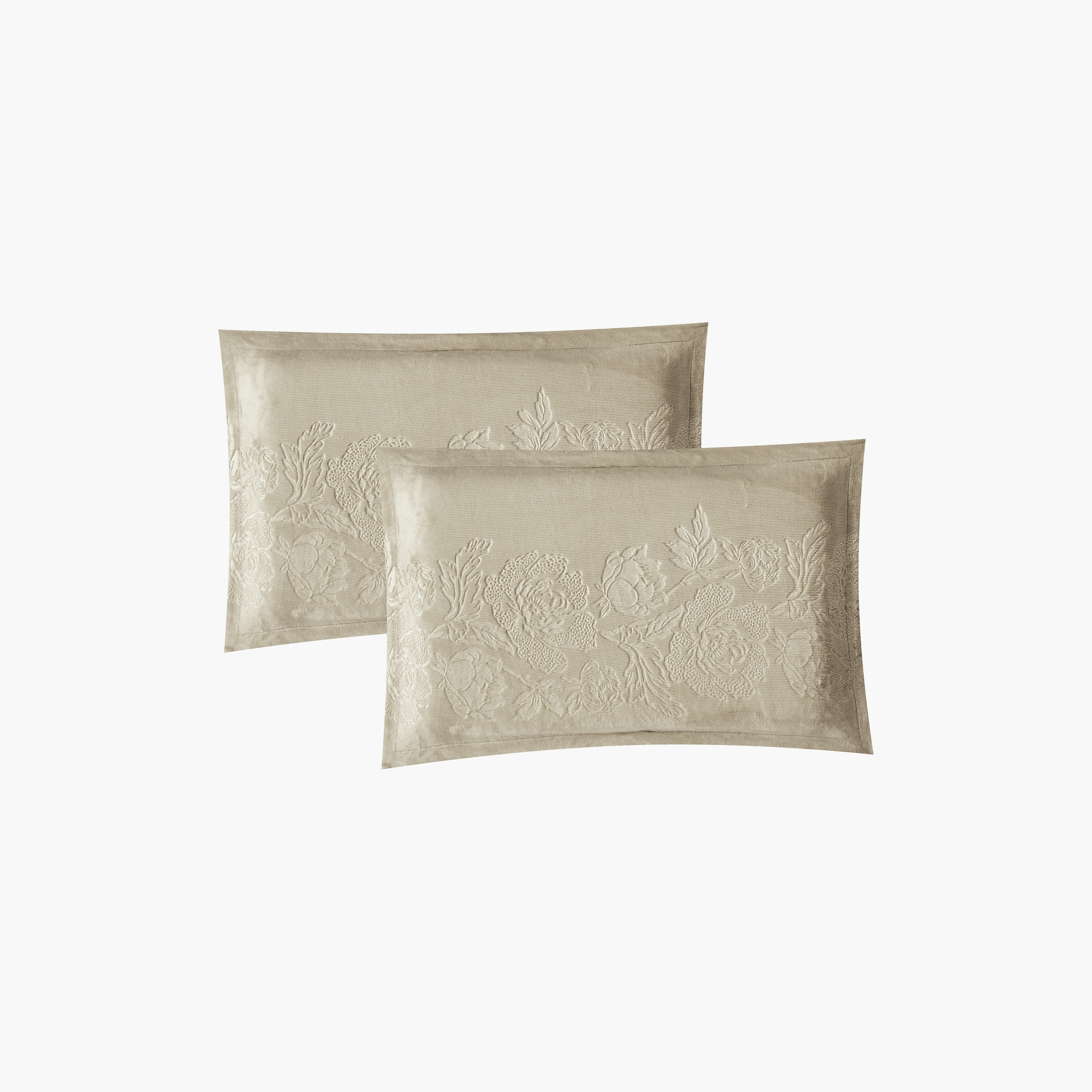 طقم لحاف مخملي فاخر من الفلانيل المنقوش بنمط خطوط شتوية من لايف ستايل - 260 × 240 سم-household-bedding-comfortersandbedspreads-comforters-image-60