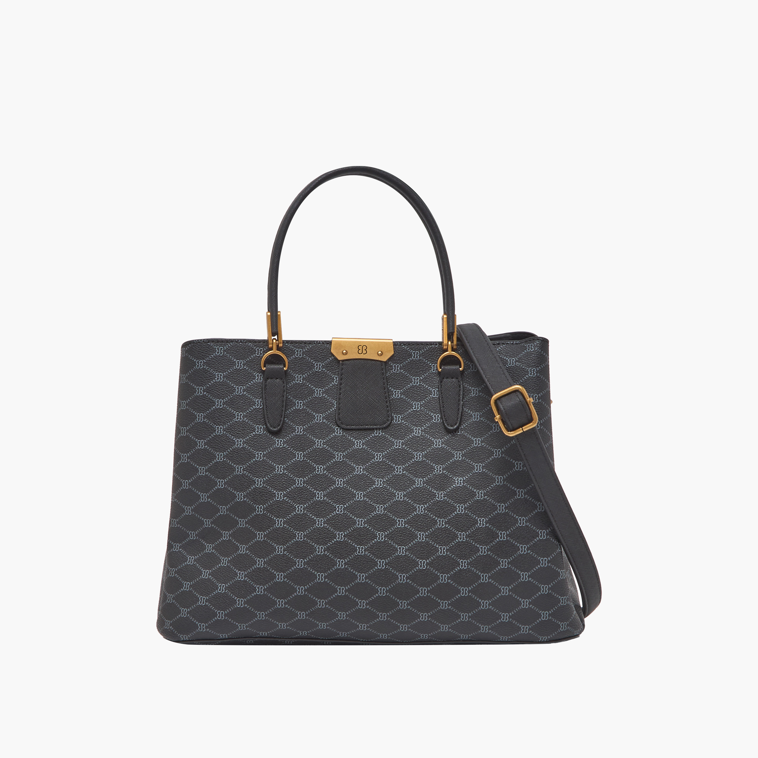 شنطة توتي بطبعات مونوجرام مع شنطة صغيرة من بيسي لندن-women-bagsandwallets-handbags-image-2