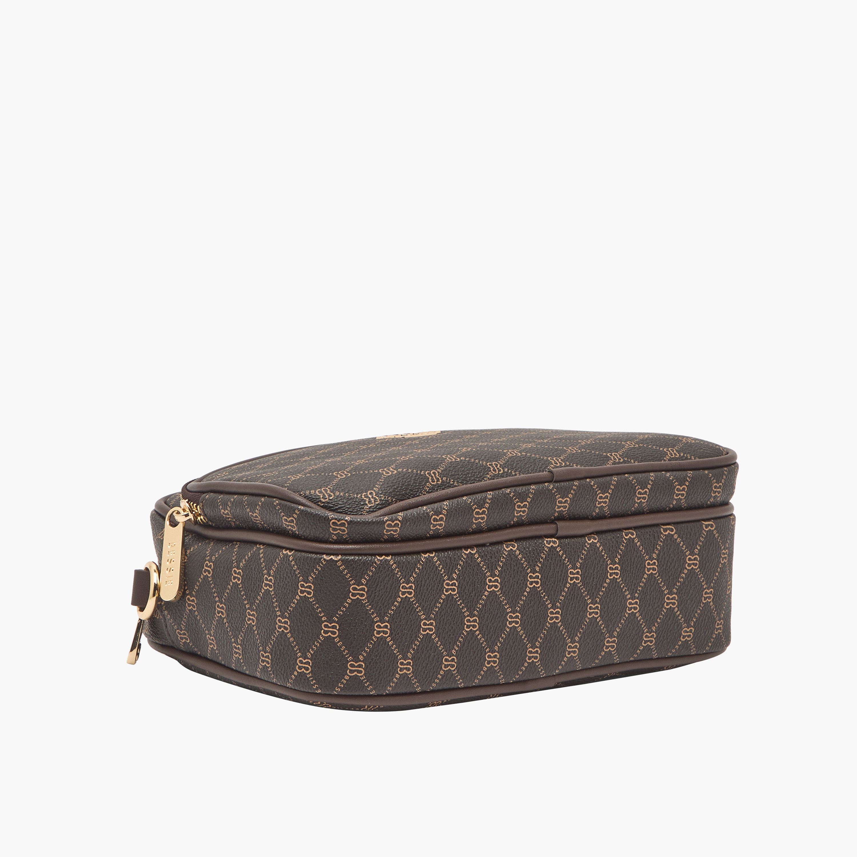 Bessie London Monogram Print Crossbody Bag with Adjustable Strap-women-bagsandwallets-handbags-image-8