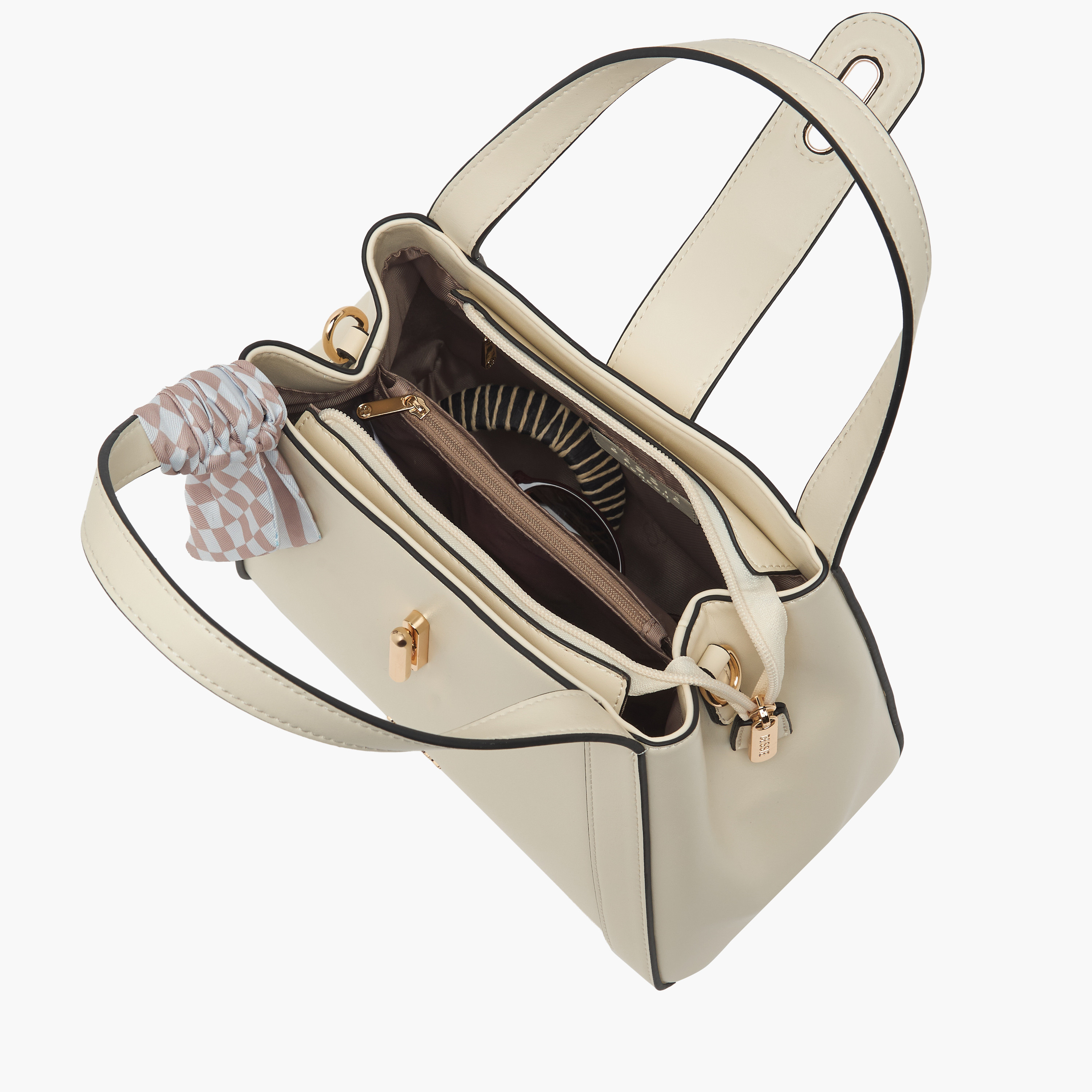شنطة توتي بخيوط بارزة وزينة وشاح من بيسي لندن-women-bagsandwallets-handbags-image-8