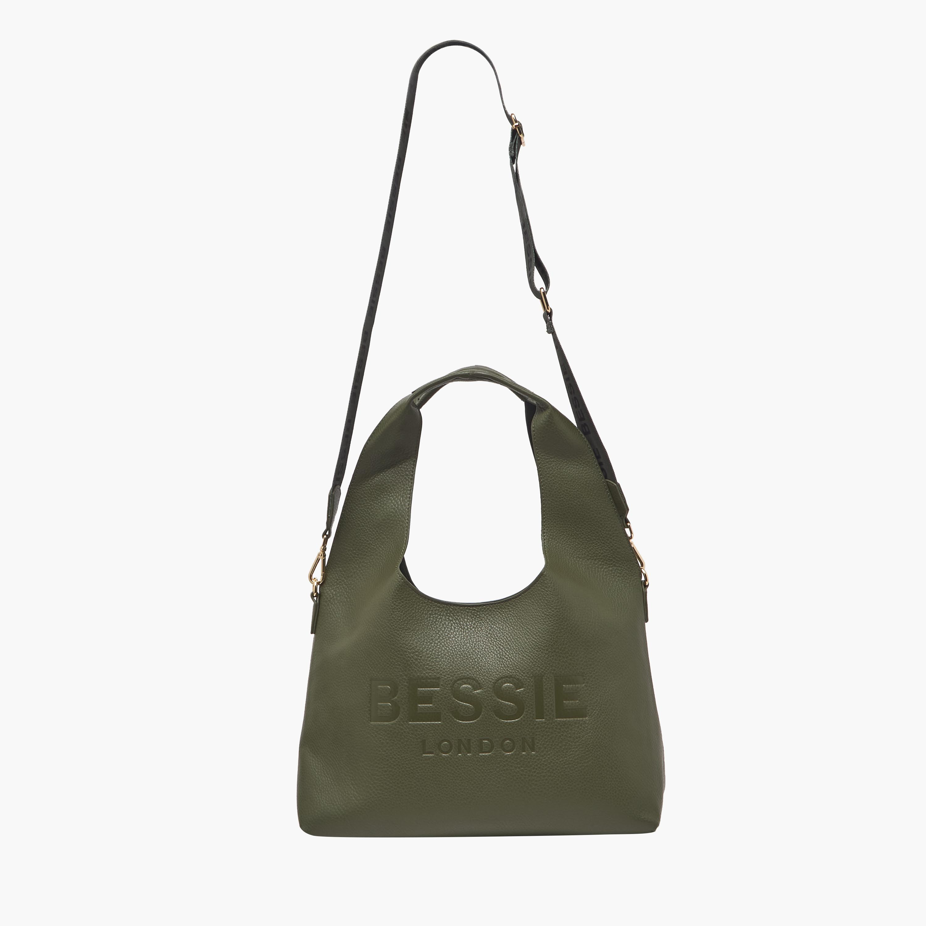 Bessie London Logo Embossed Crossbody Bag with Pouch-women-bagsandwallets-handbags-image-3