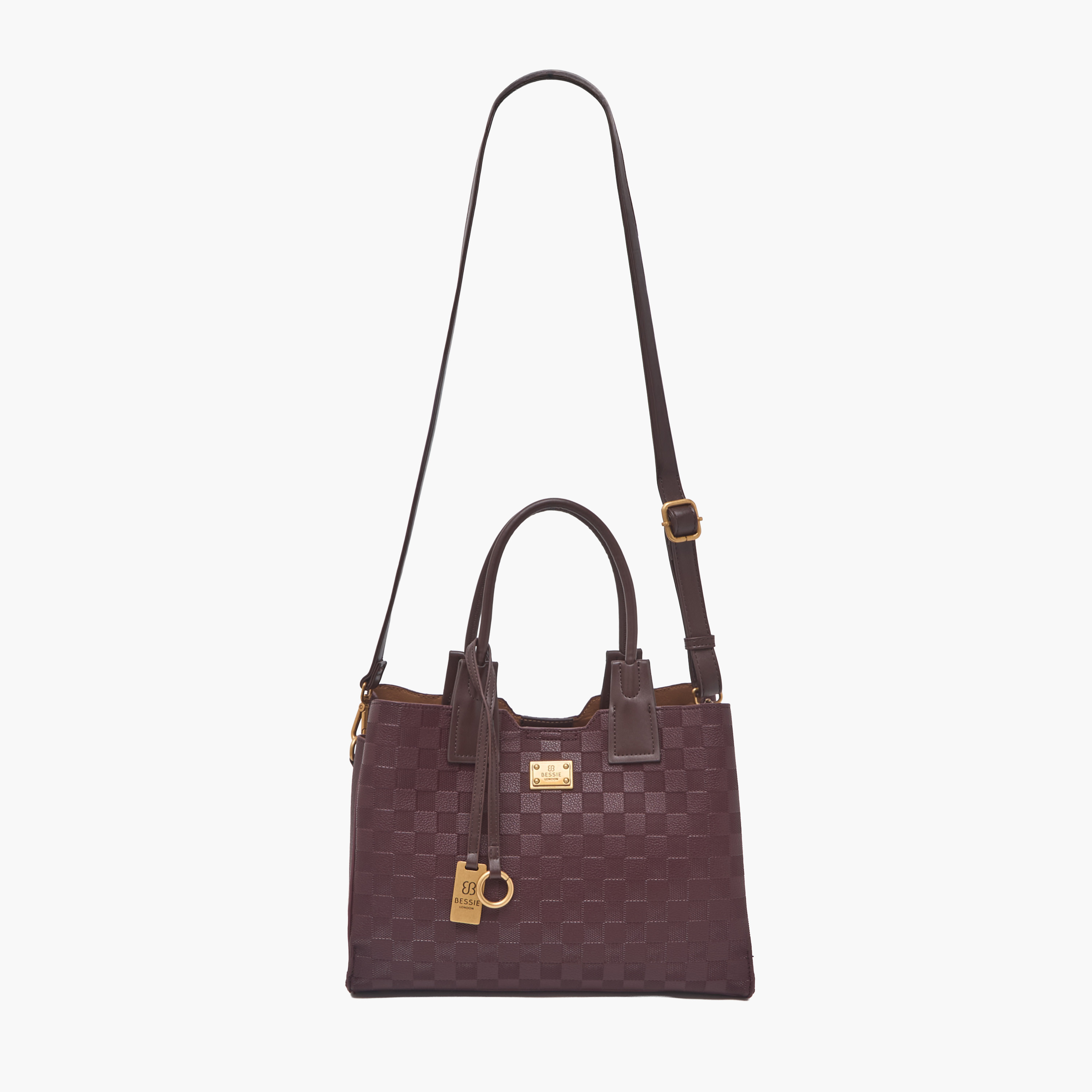 شنطة توتي بارزة الملمس وحزام قابل للفصل من بيسي لندن-women-bagsandwallets-handbags-image-2