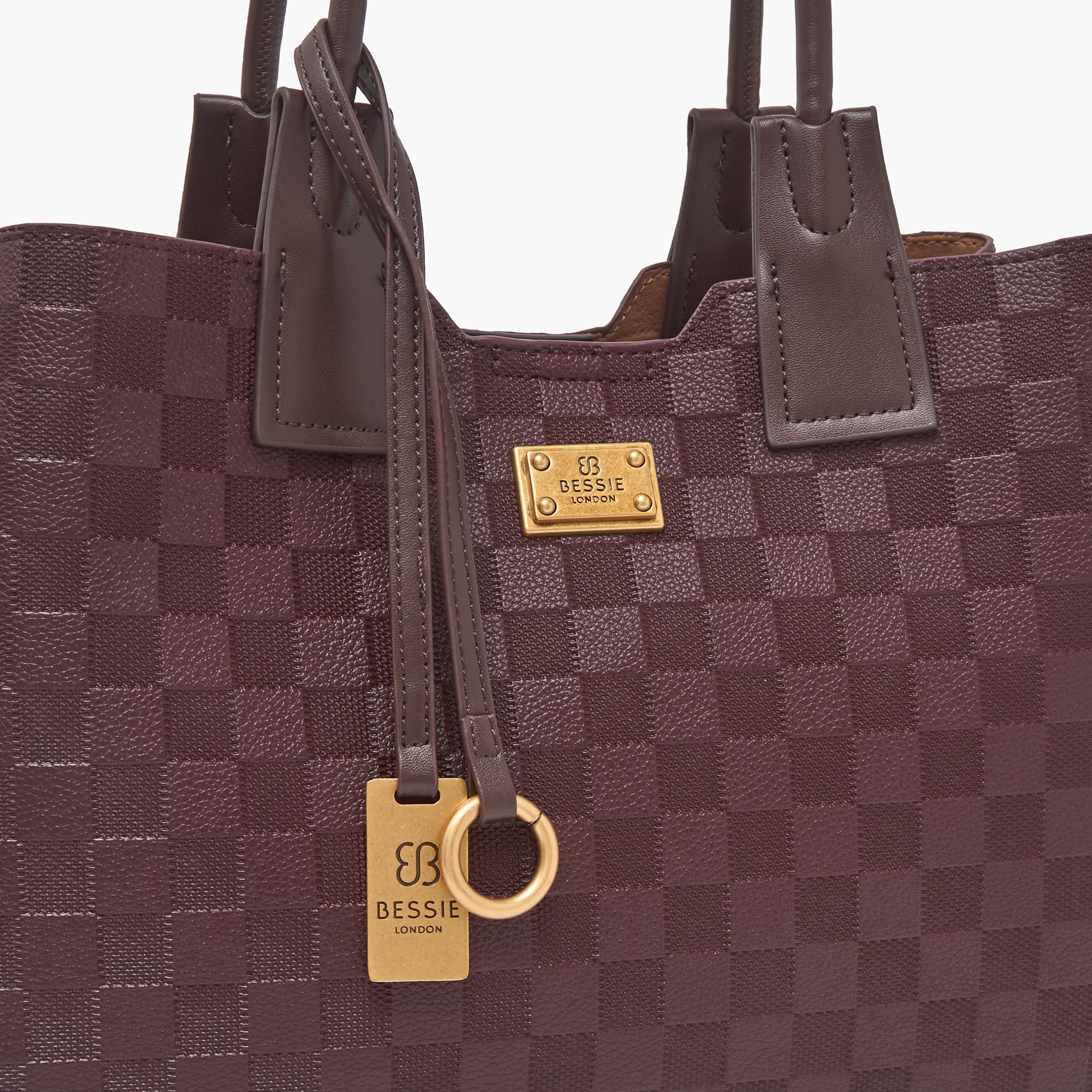 شنطة توتي بارزة الملمس وحزام قابل للفصل من بيسي لندن-women-bagsandwallets-handbags-image-4