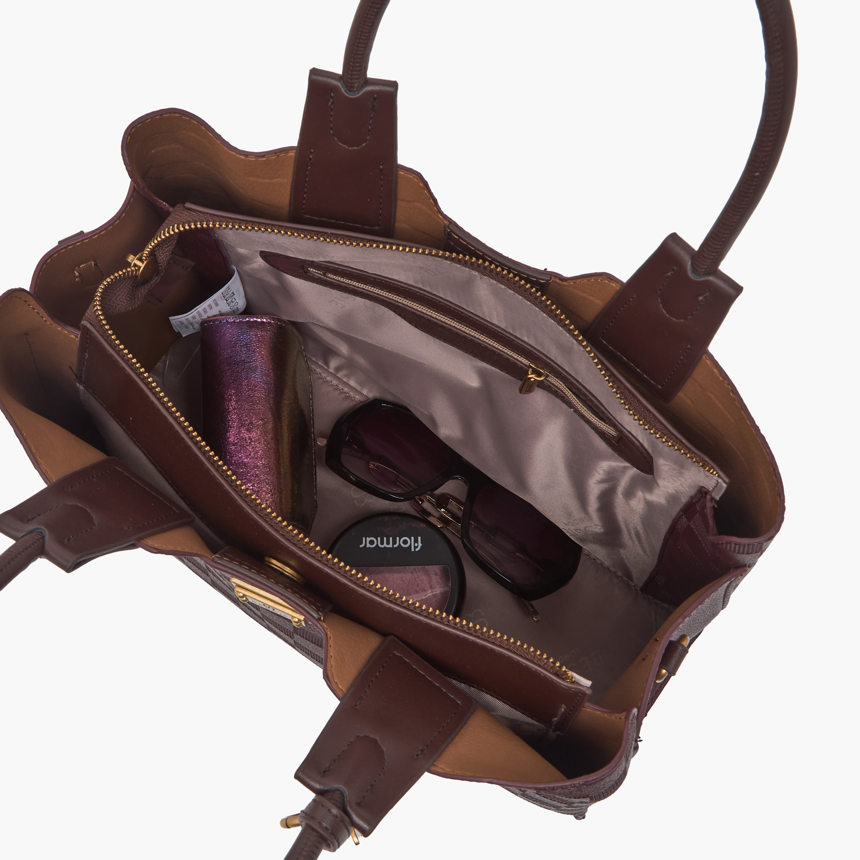 شنطة توتي بارزة الملمس وحزام قابل للفصل من بيسي لندن-women-bagsandwallets-handbags-image-8