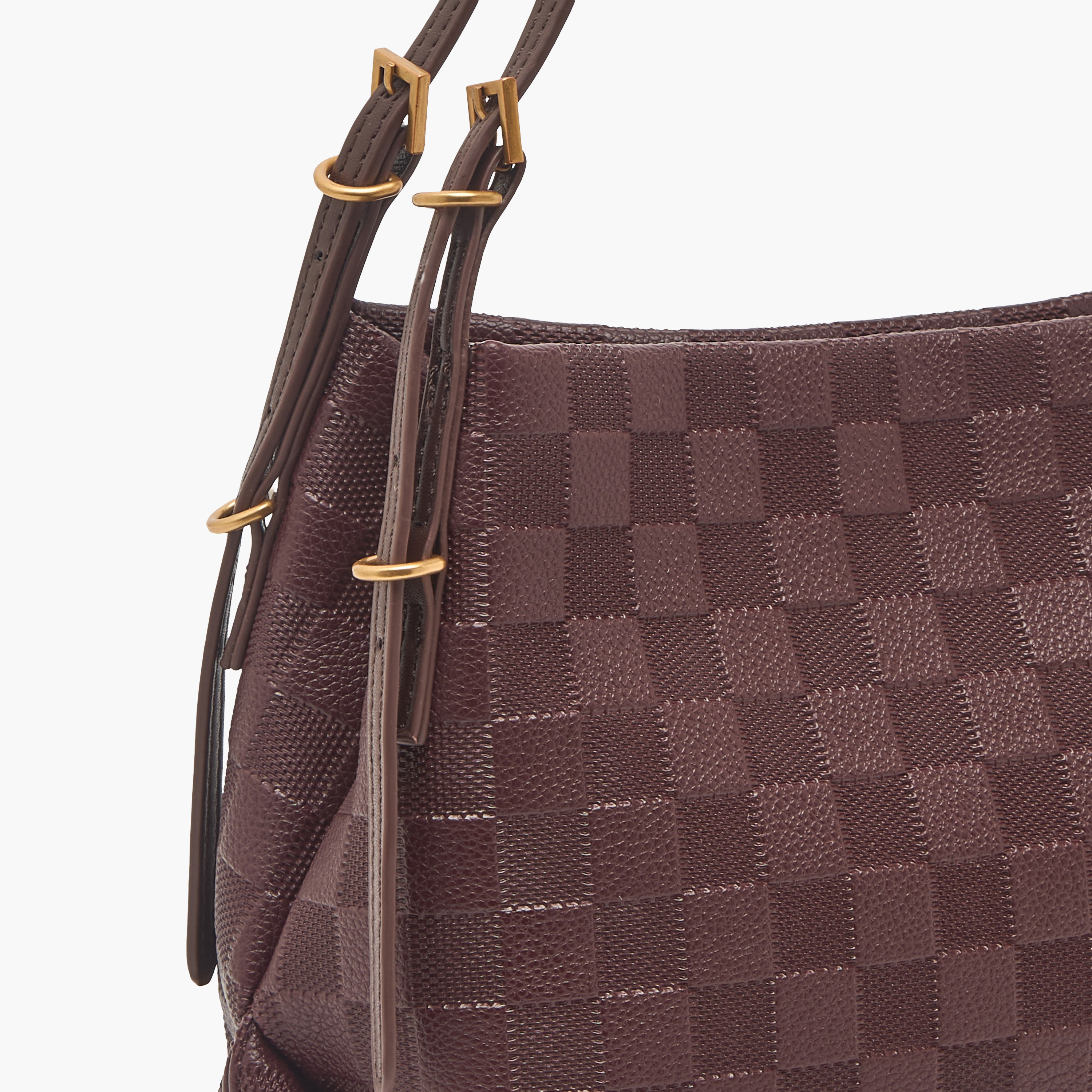 شنطة توتي كاروهات وزينة وشاح من بيسي لندن-women-bagsandwallets-handbags-image-6