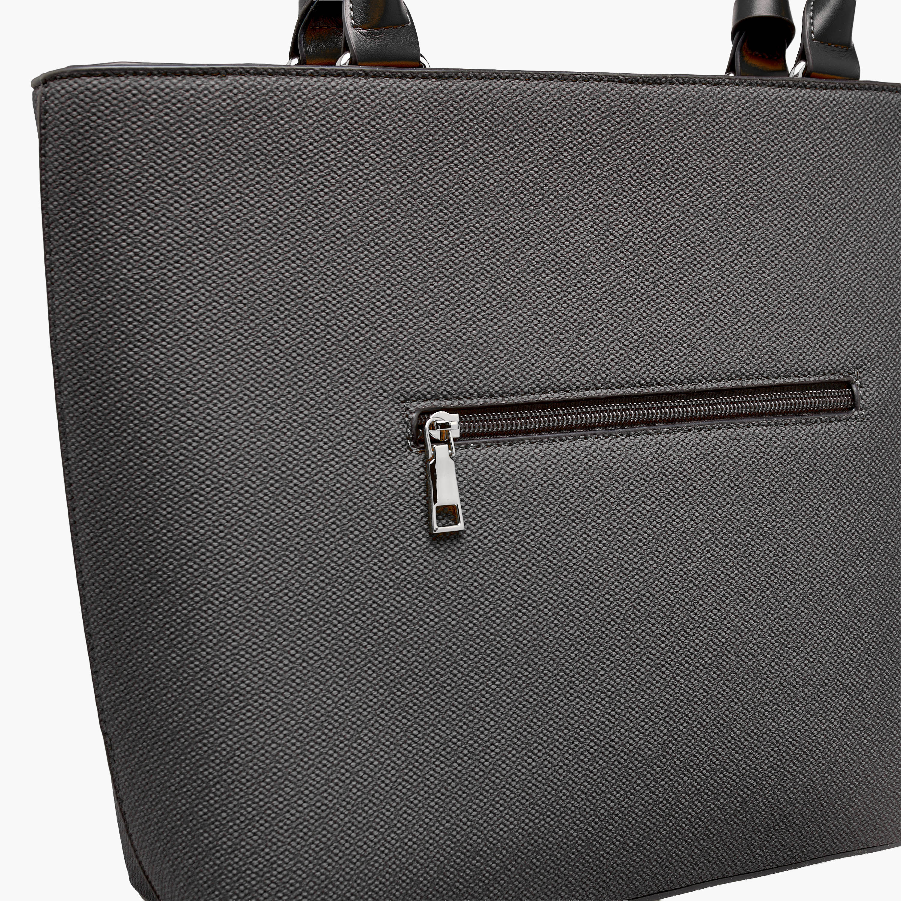 Adore Textured Tote Bag with Double Handle-women-bagsandwallets-handbags-image-5