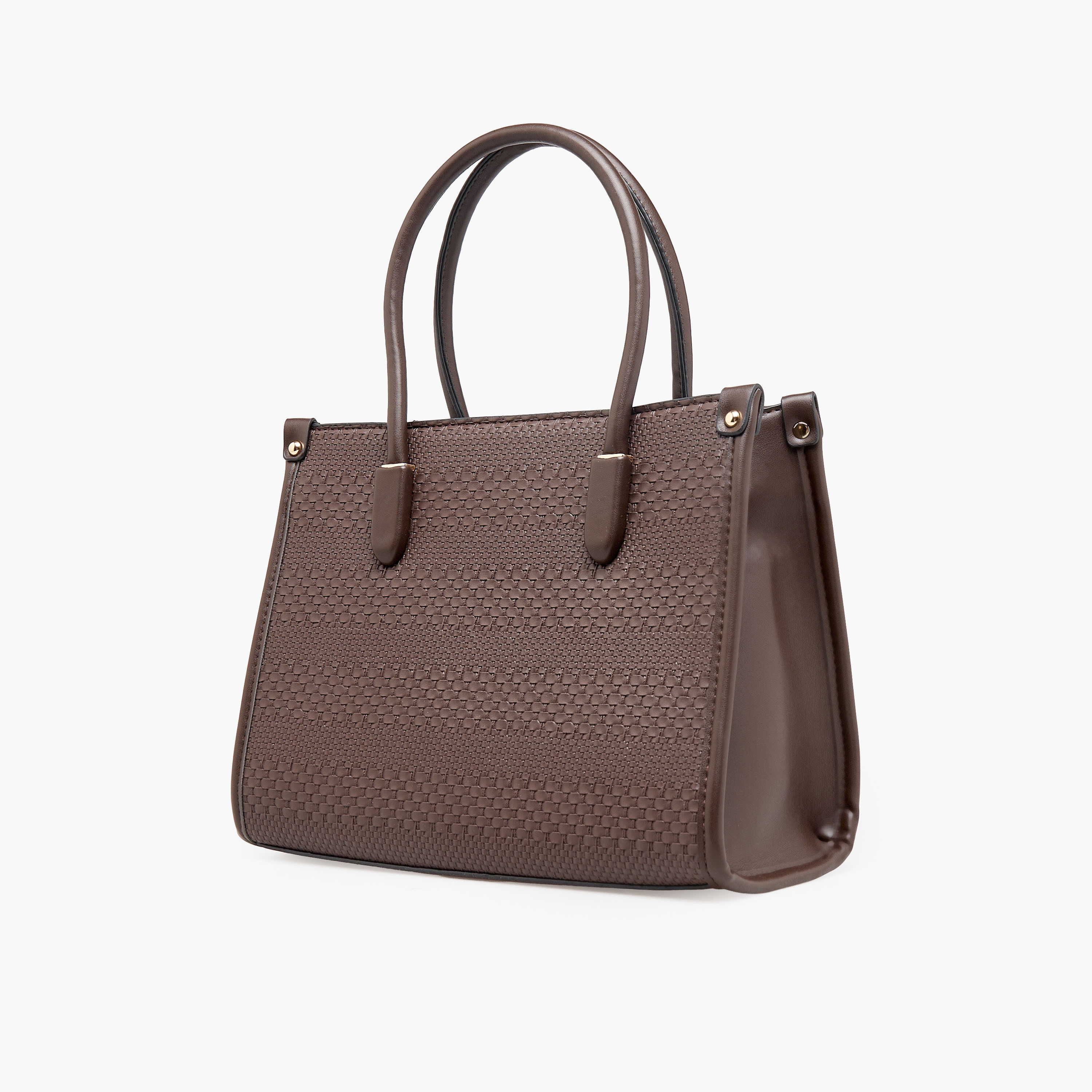 Adore Textured Tote Bag with Double Handle-women-bagsandwallets-handbags-image-2