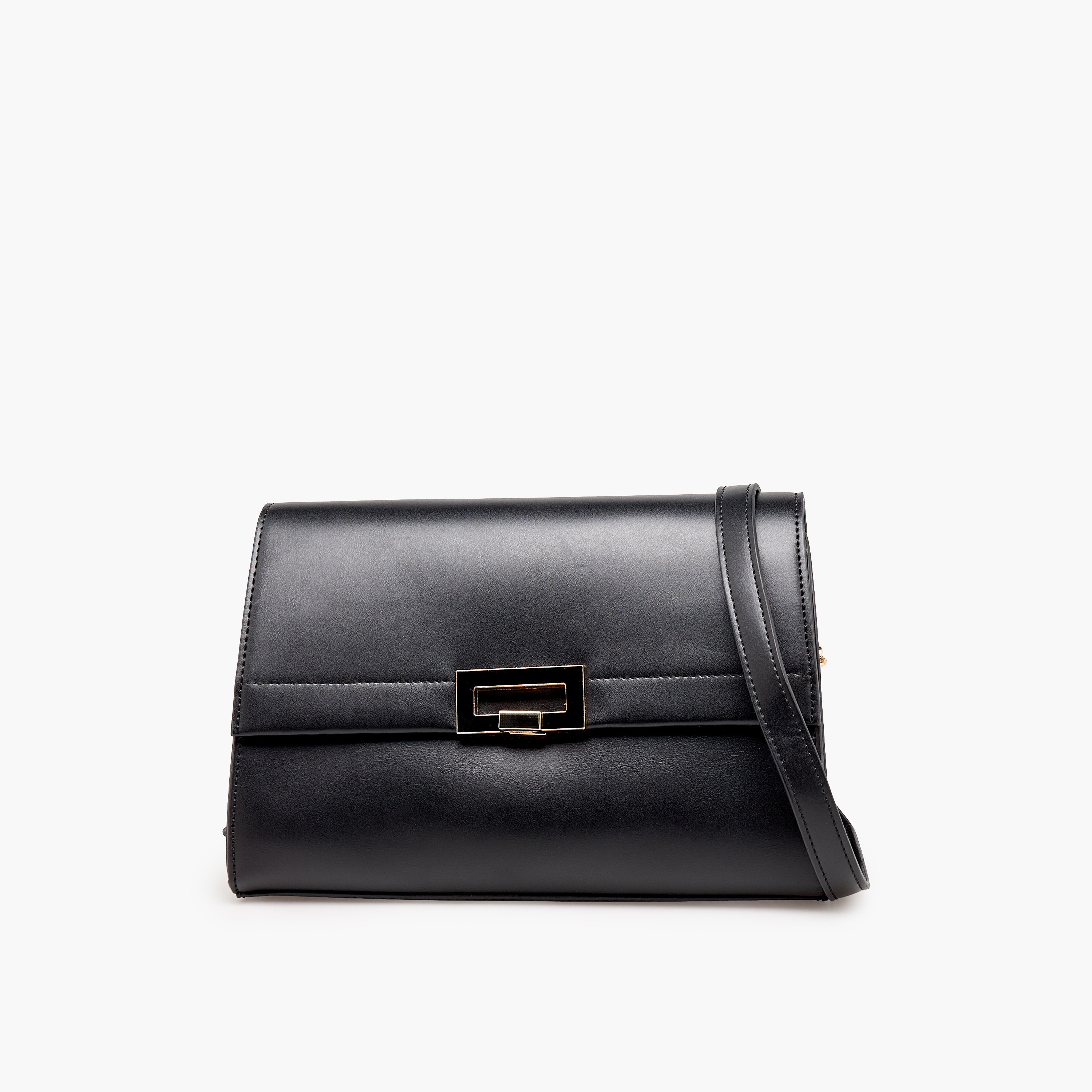 شنطة كروس بودي سادة بحزام قابل للتعديل من أدور-women-bagsandwallets-handbags-image-1