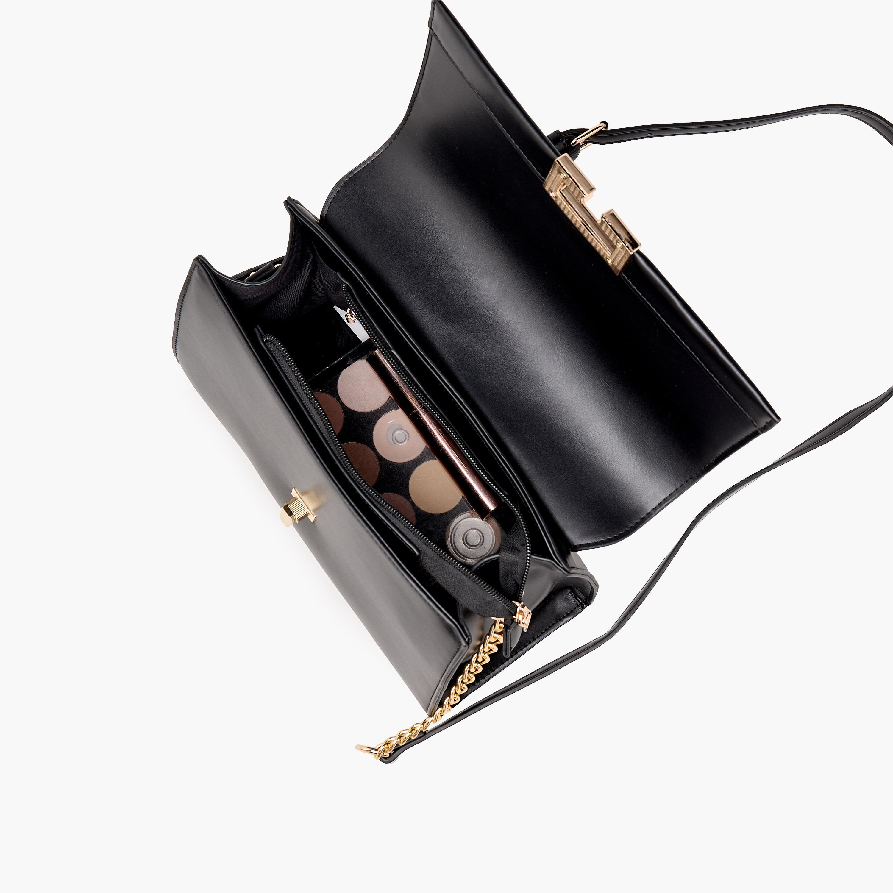 شنطة كروس بودي سادة بحزام قابل للتعديل من أدور-women-bagsandwallets-handbags-image-7