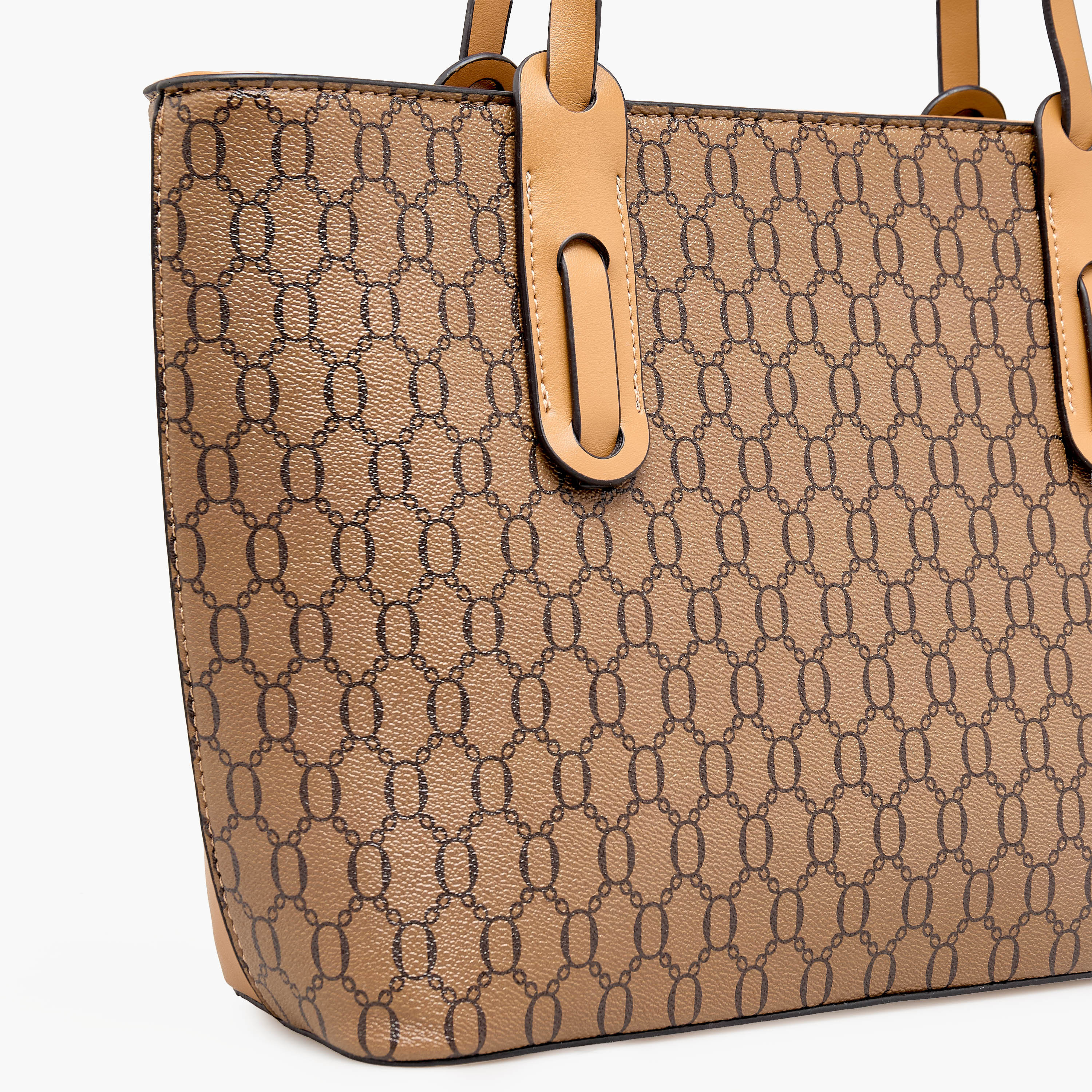 شنطة توتي بطبعات هندسية ومقابض مزدوجة من أدور-women-bagsandwallets-handbags-image-6