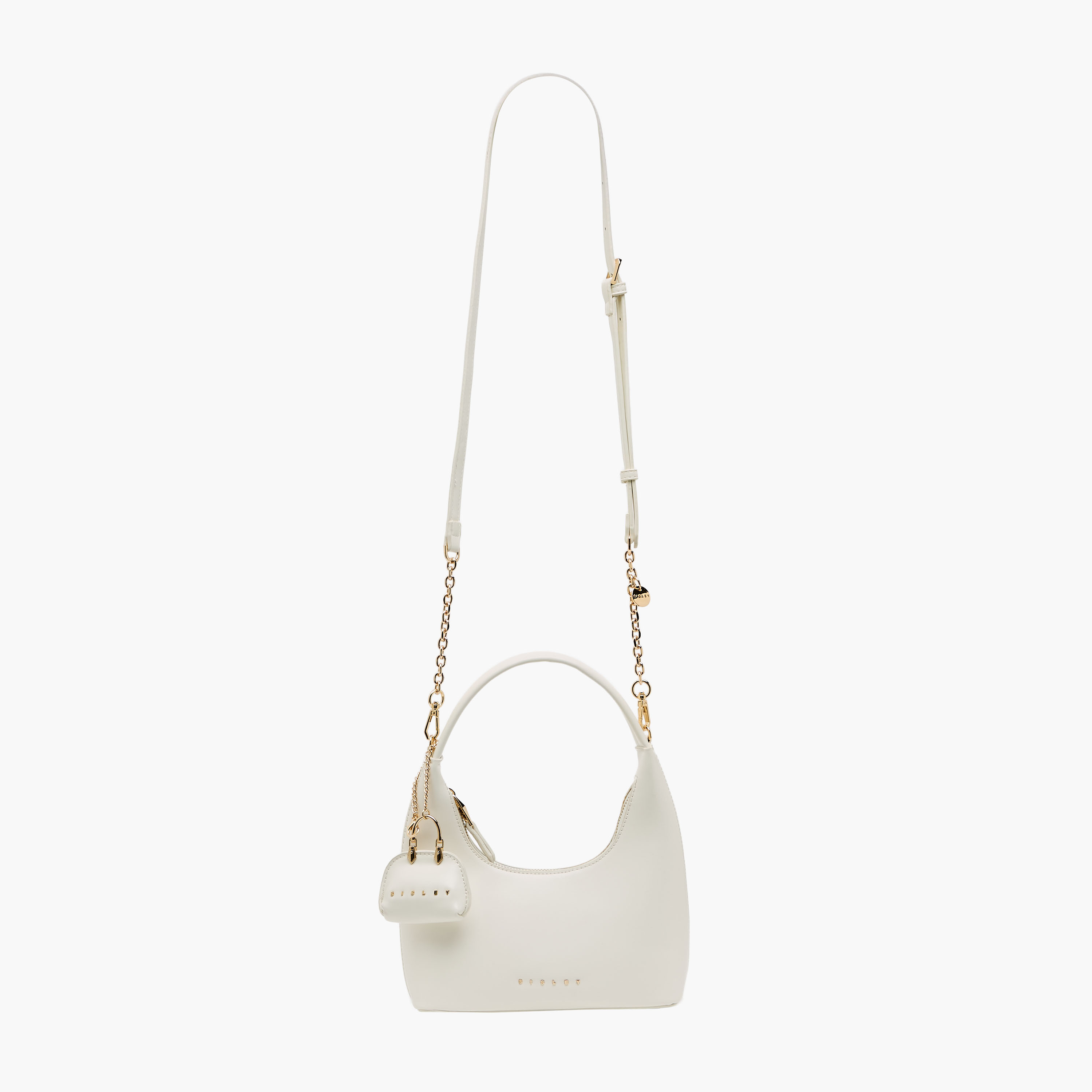 Sisley Metallic Accent Shoulder Bag with Pouch-women-bagsandwallets-handbags-image-2