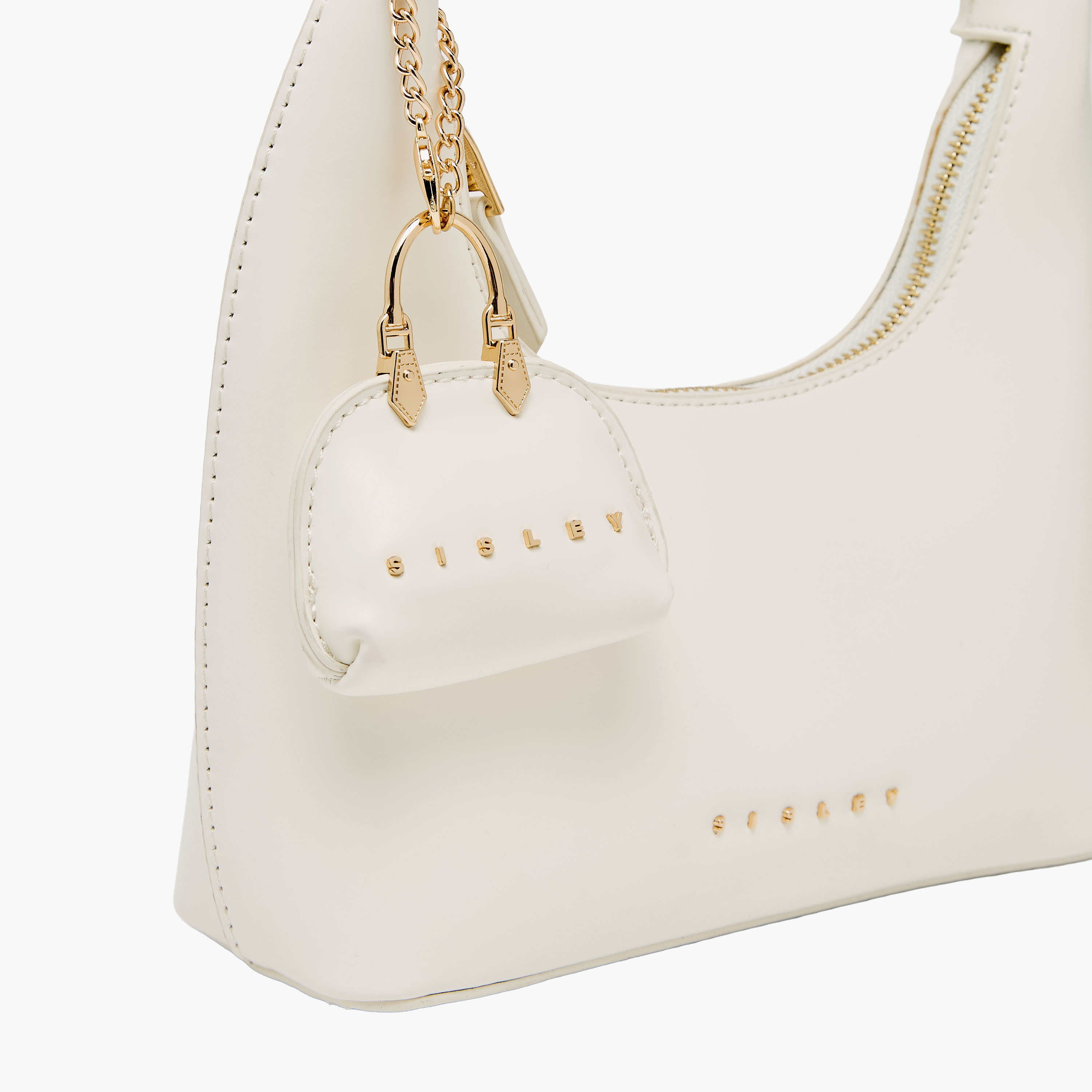 Sisley Metallic Accent Shoulder Bag with Pouch-women-bagsandwallets-handbags-image-4