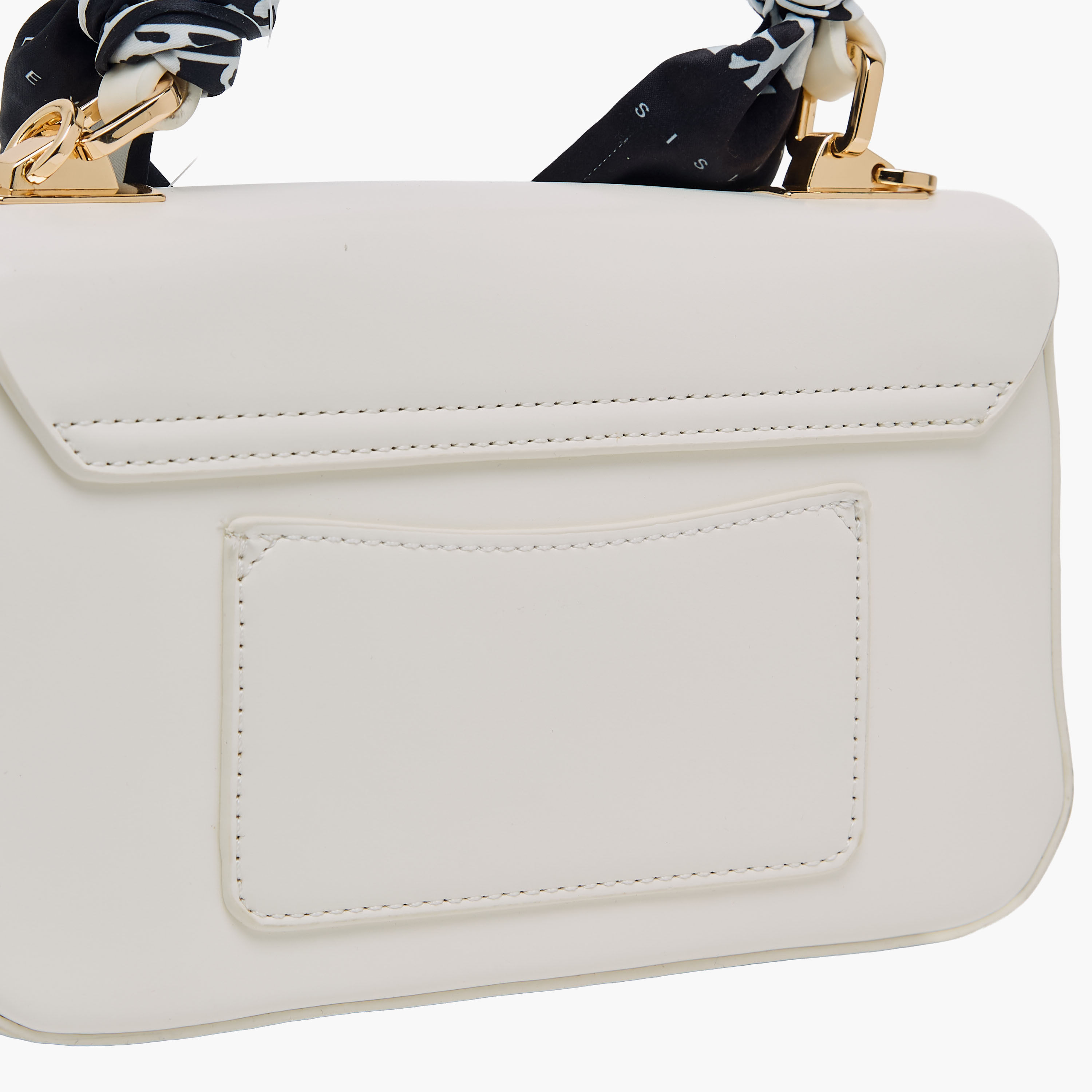 Sisley Scarf Accent Satchel bag with Chain Strap-women-bagsandwallets-handbags-image-5