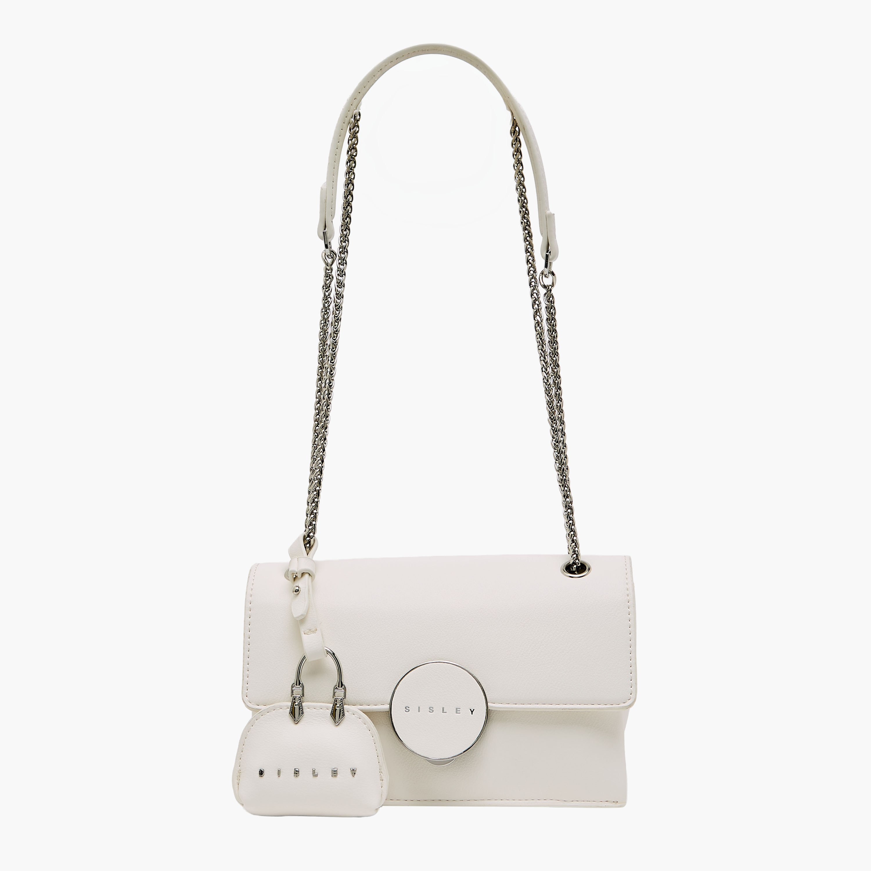 Sisley Logo Crossbody Bag with Pouch-women-bagsandwallets-handbags-image-1