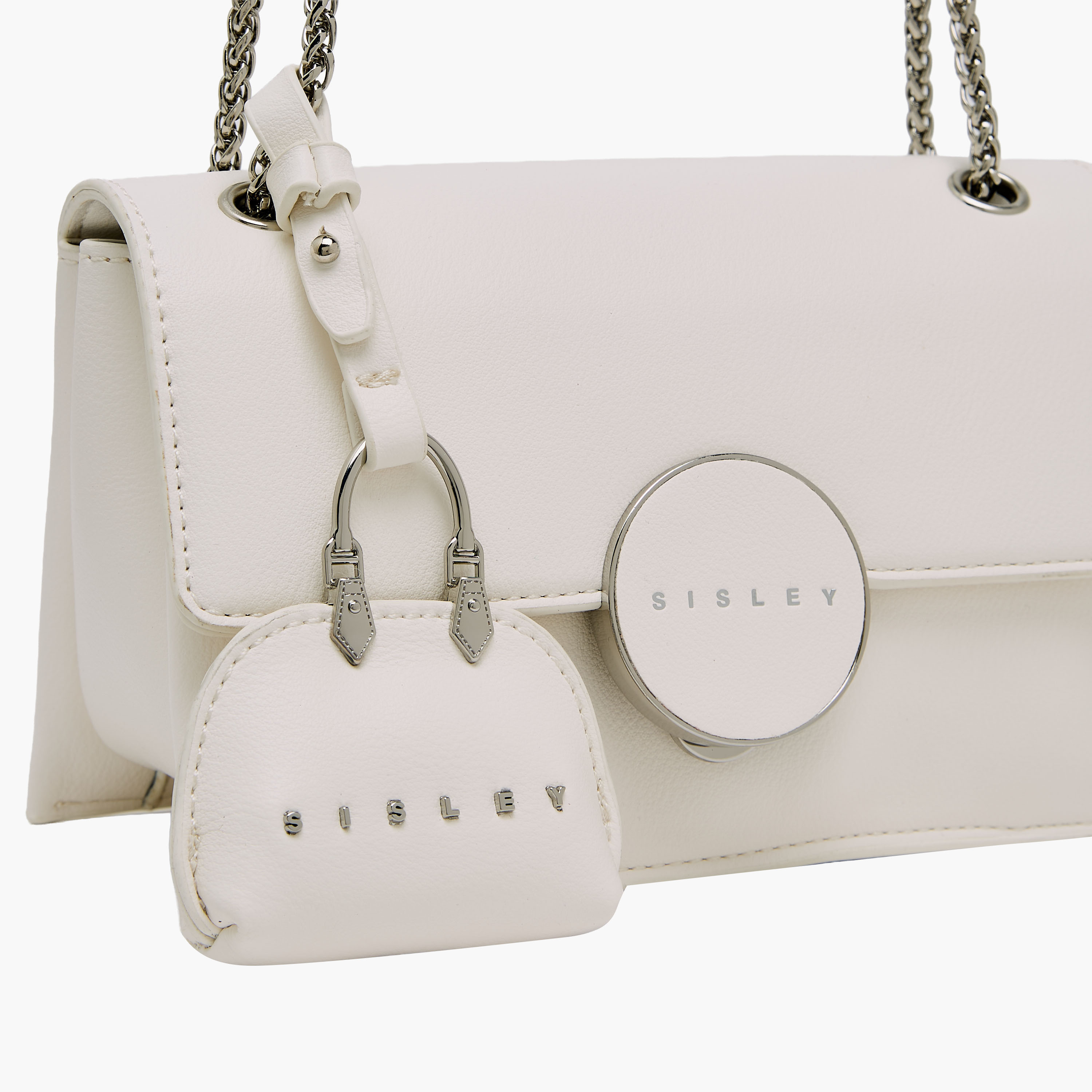 Sisley Logo Crossbody Bag with Pouch-women-bagsandwallets-handbags-image-4