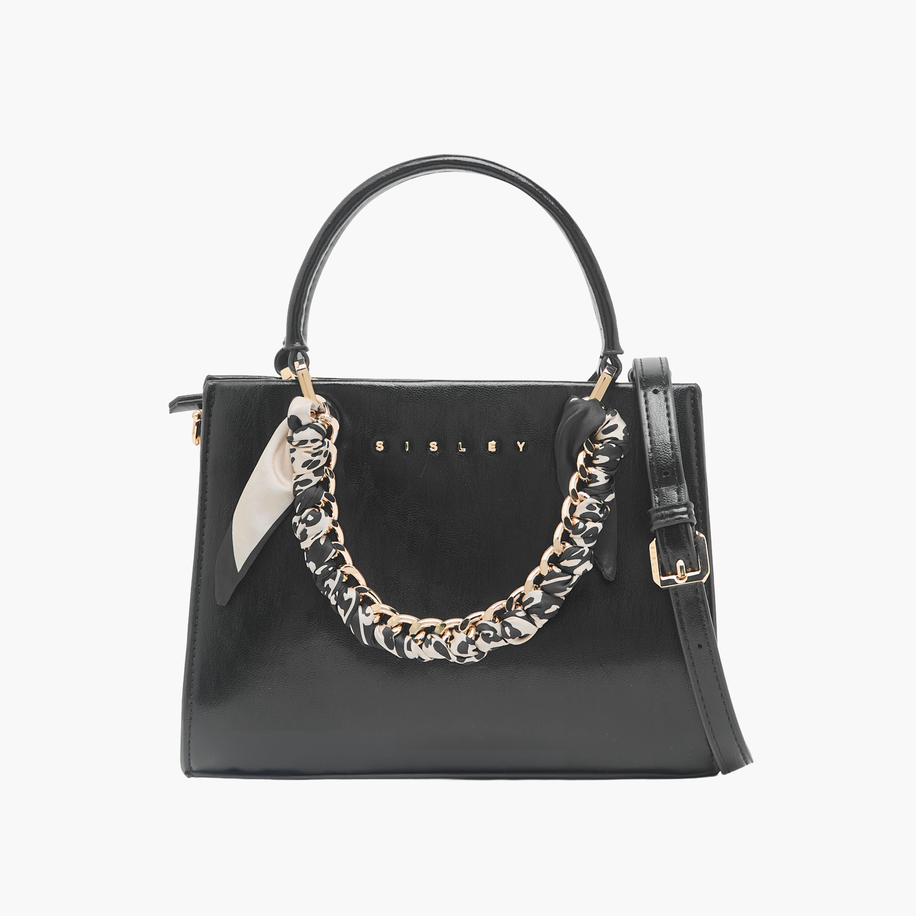 شنطة ساتشيل بزينة ميتالك ووشاح من سيسلي-women-bagsandwallets-handbags-image-1