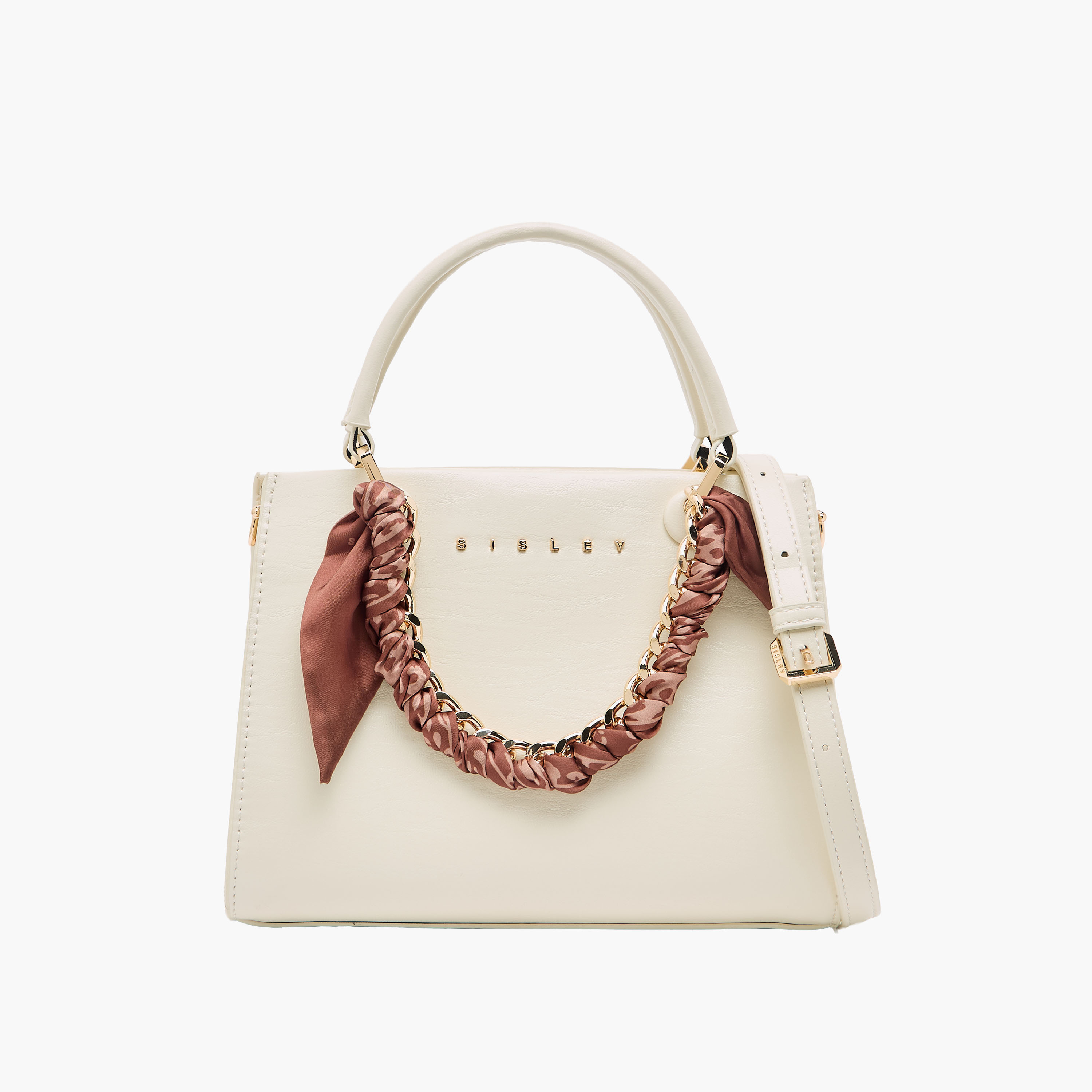 شنطة ساتشيل بزينة ميتالك ووشاح من سيسلي-women-bagsandwallets-handbags-image-1