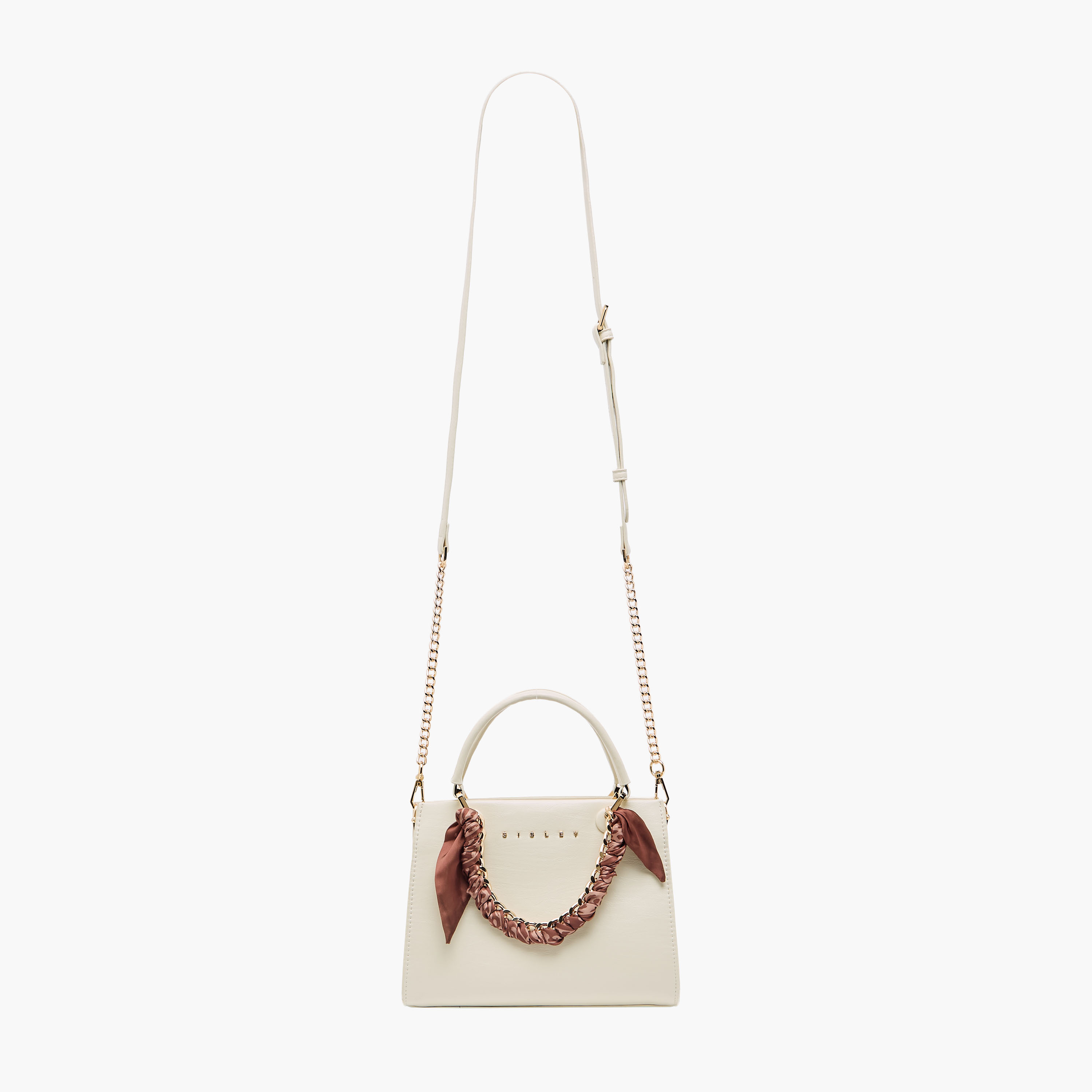 شنطة ساتشيل بزينة ميتالك ووشاح من سيسلي-women-bagsandwallets-handbags-image-2
