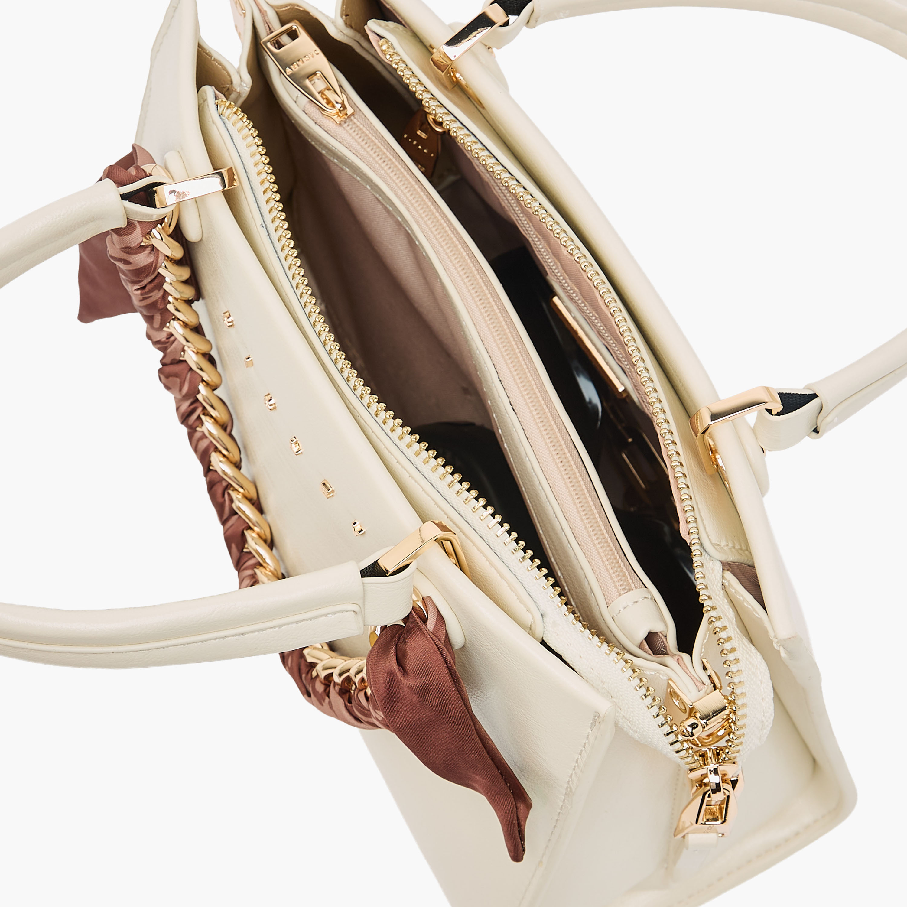 شنطة ساتشيل بزينة ميتالك ووشاح من سيسلي-women-bagsandwallets-handbags-image-7