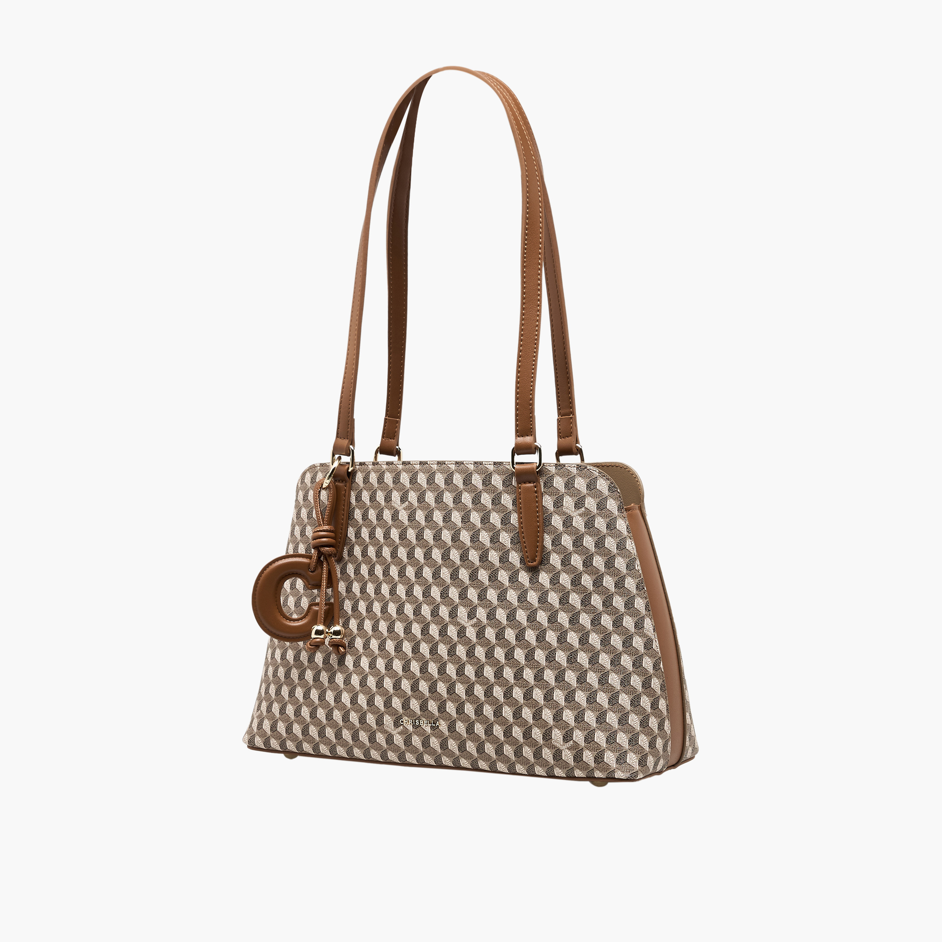 Chrisbella Textured Tote Bag with Wallet-women-bagsandwallets-handbags-image-3