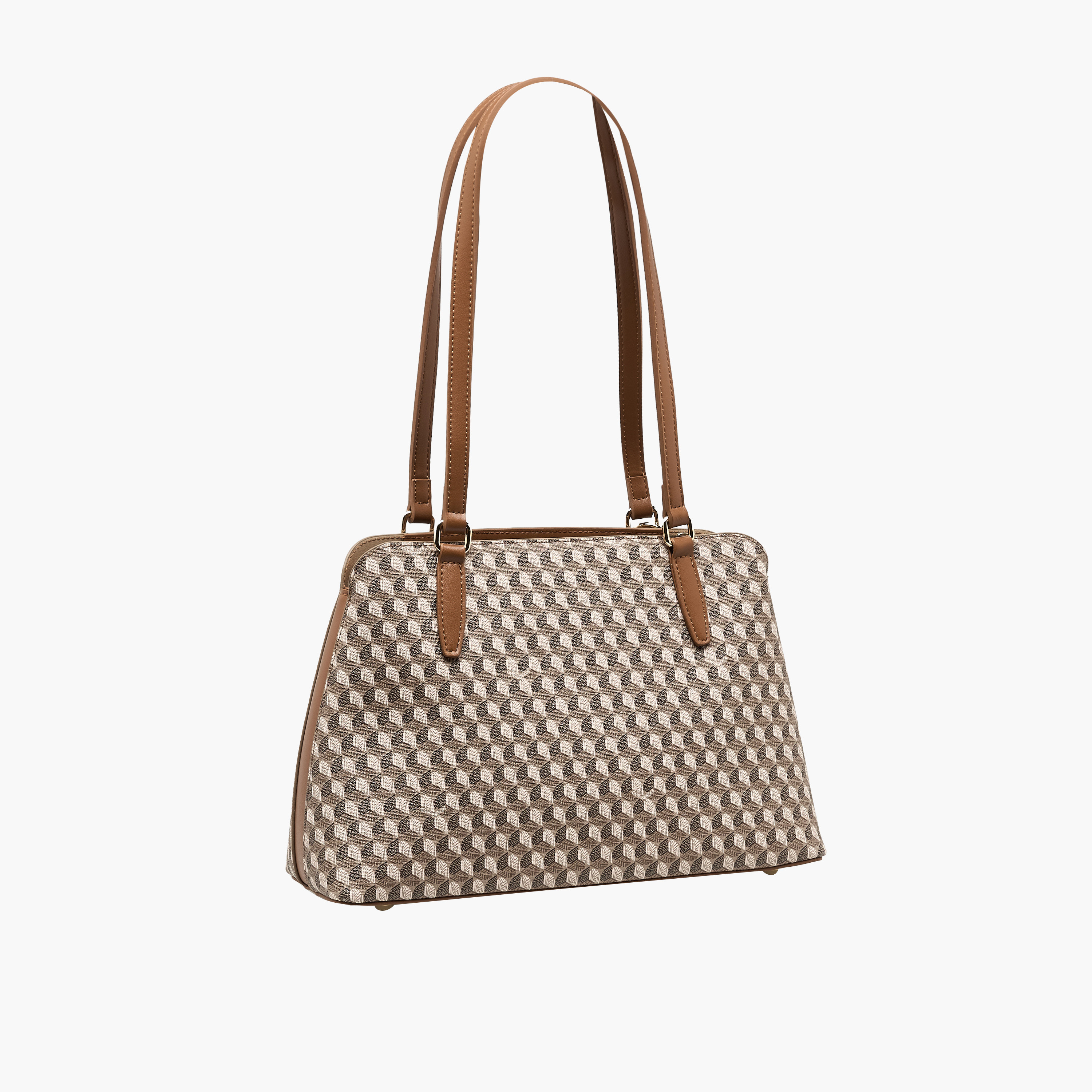 Chrisbella Textured Tote Bag with Wallet-women-bagsandwallets-handbags-image-4