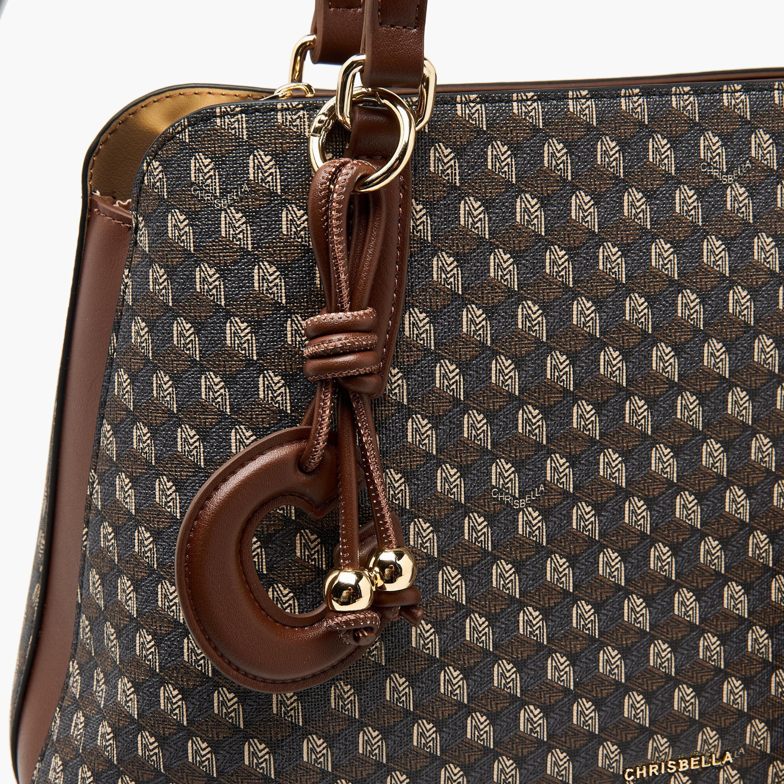 Chrisbella Textured Tote Bag with Wallet-women-bagsandwallets-handbags-image-10