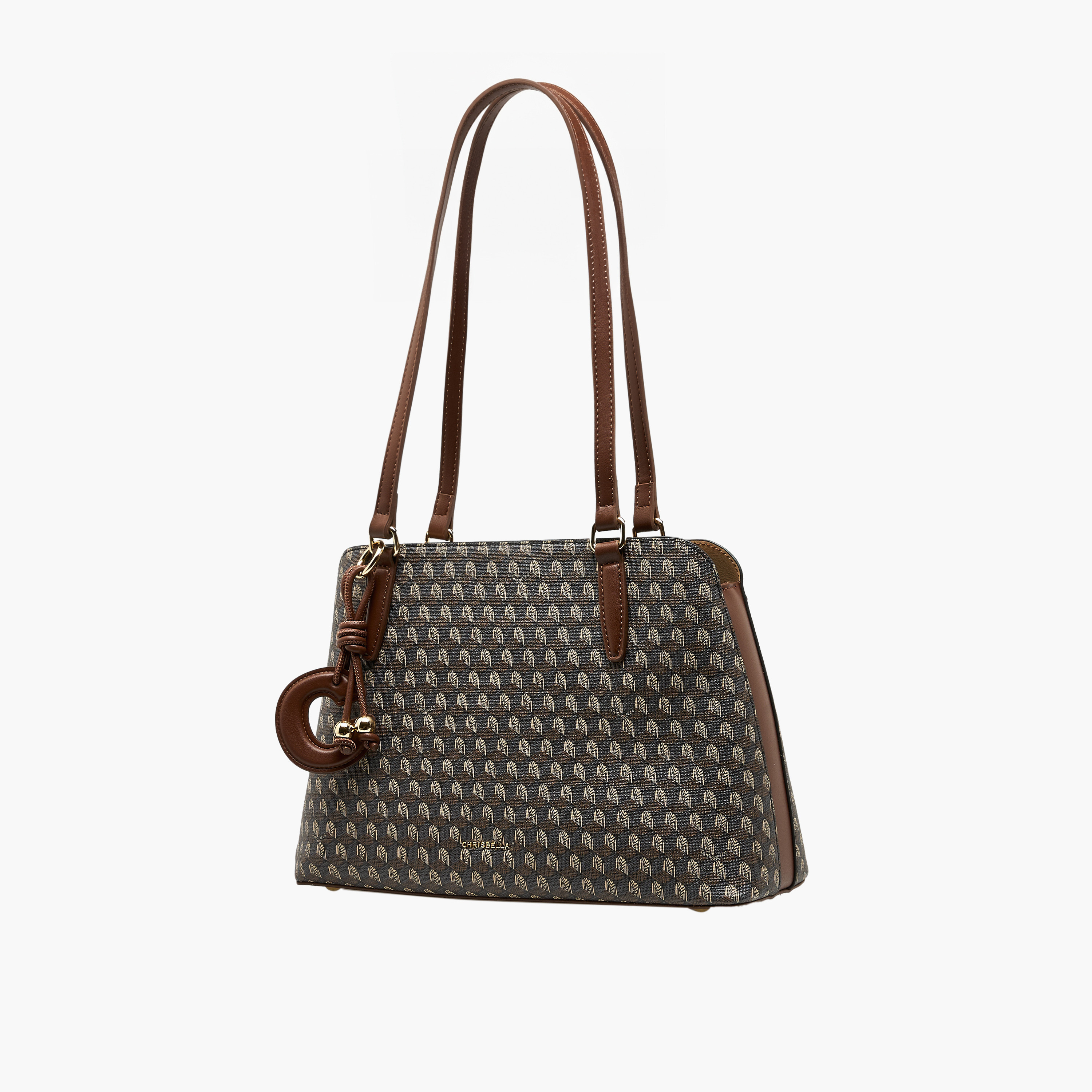 Chrisbella Textured Tote Bag with Wallet-women-bagsandwallets-handbags-image-5