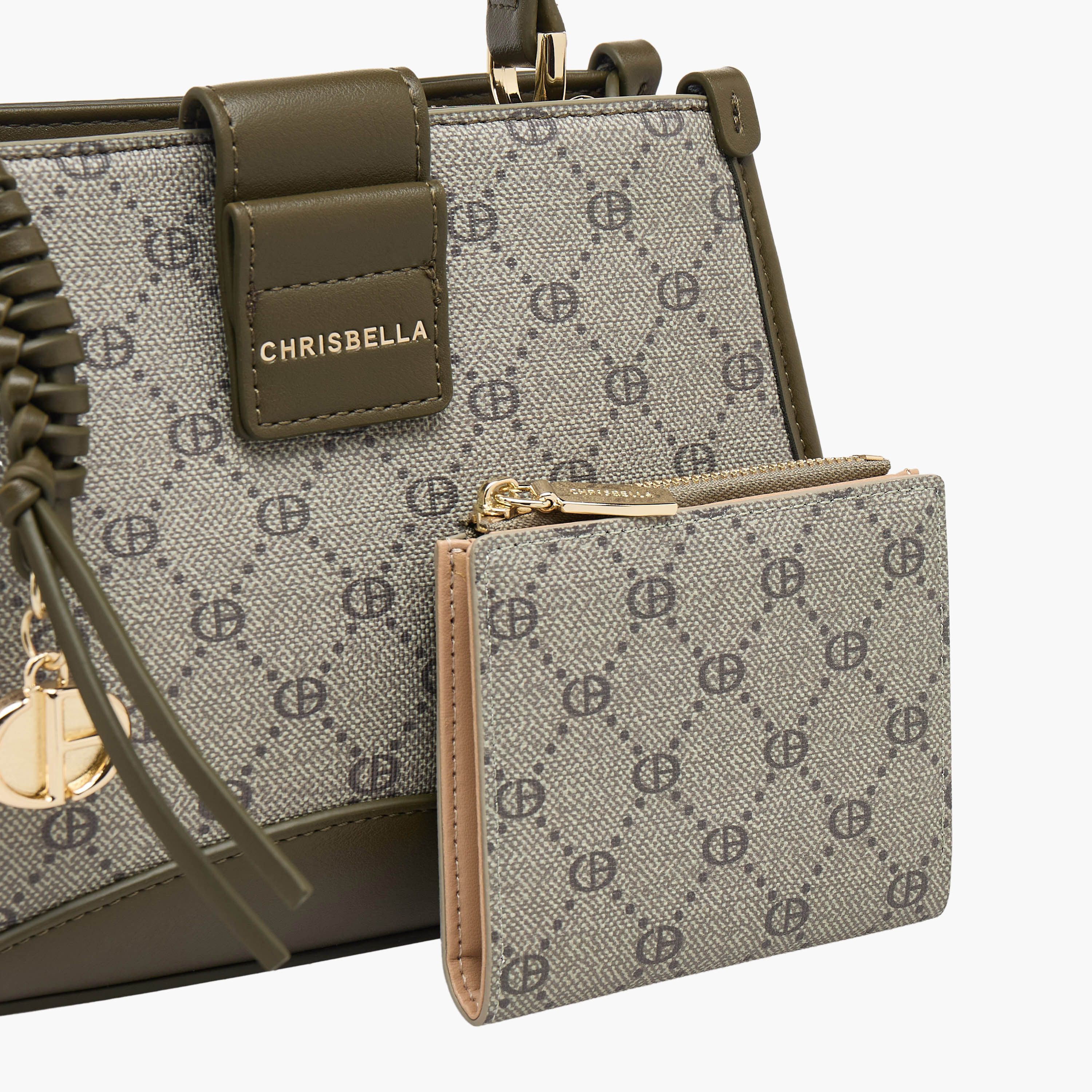 شنطة توتي بارزة الملمس مع محفظة من كريسبيلا-women-bagsandwallets-handbags-image-5