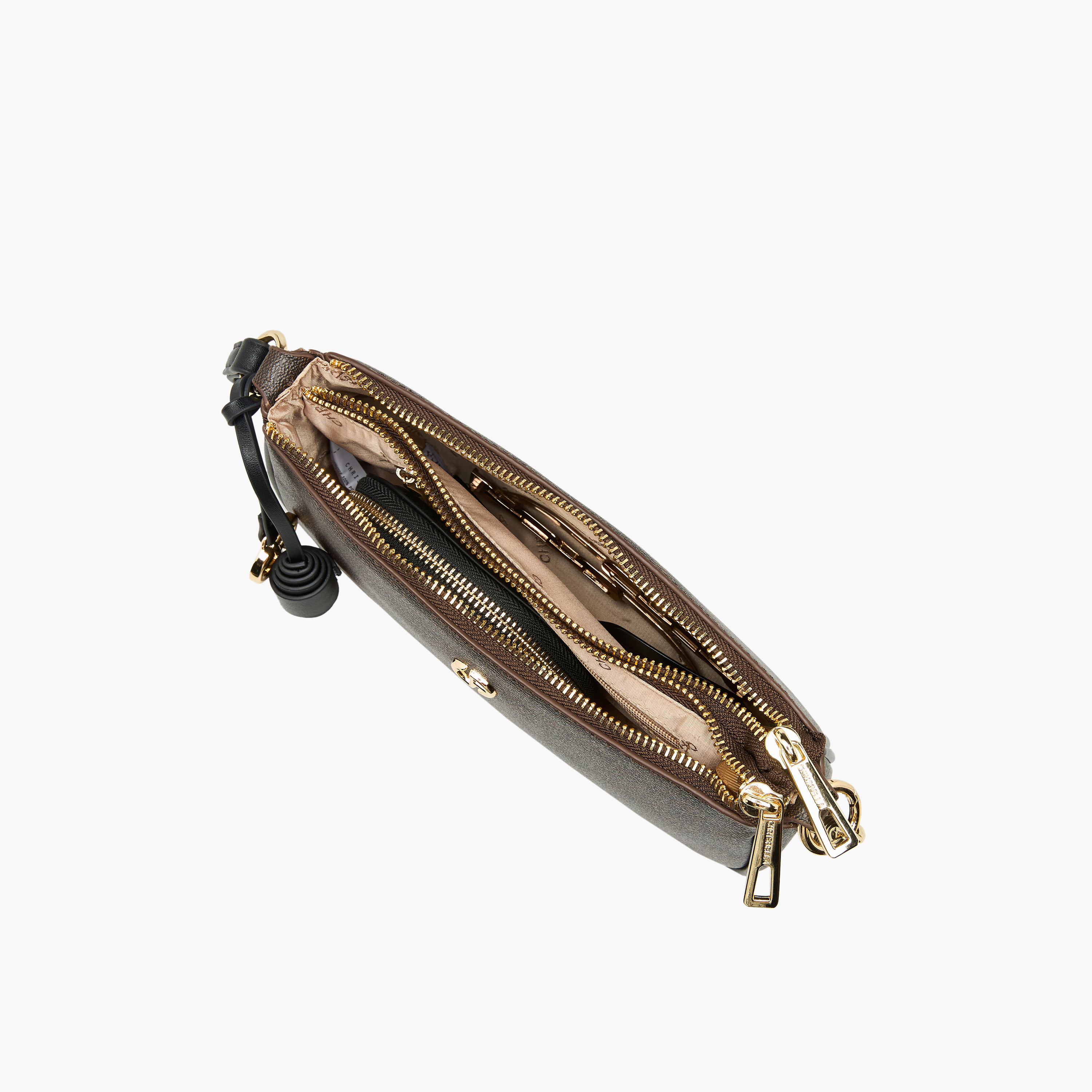 شنطة كتف بطبعات مع محفظة من كريسبيلا-women-bagsandwallets-handbags-image-11