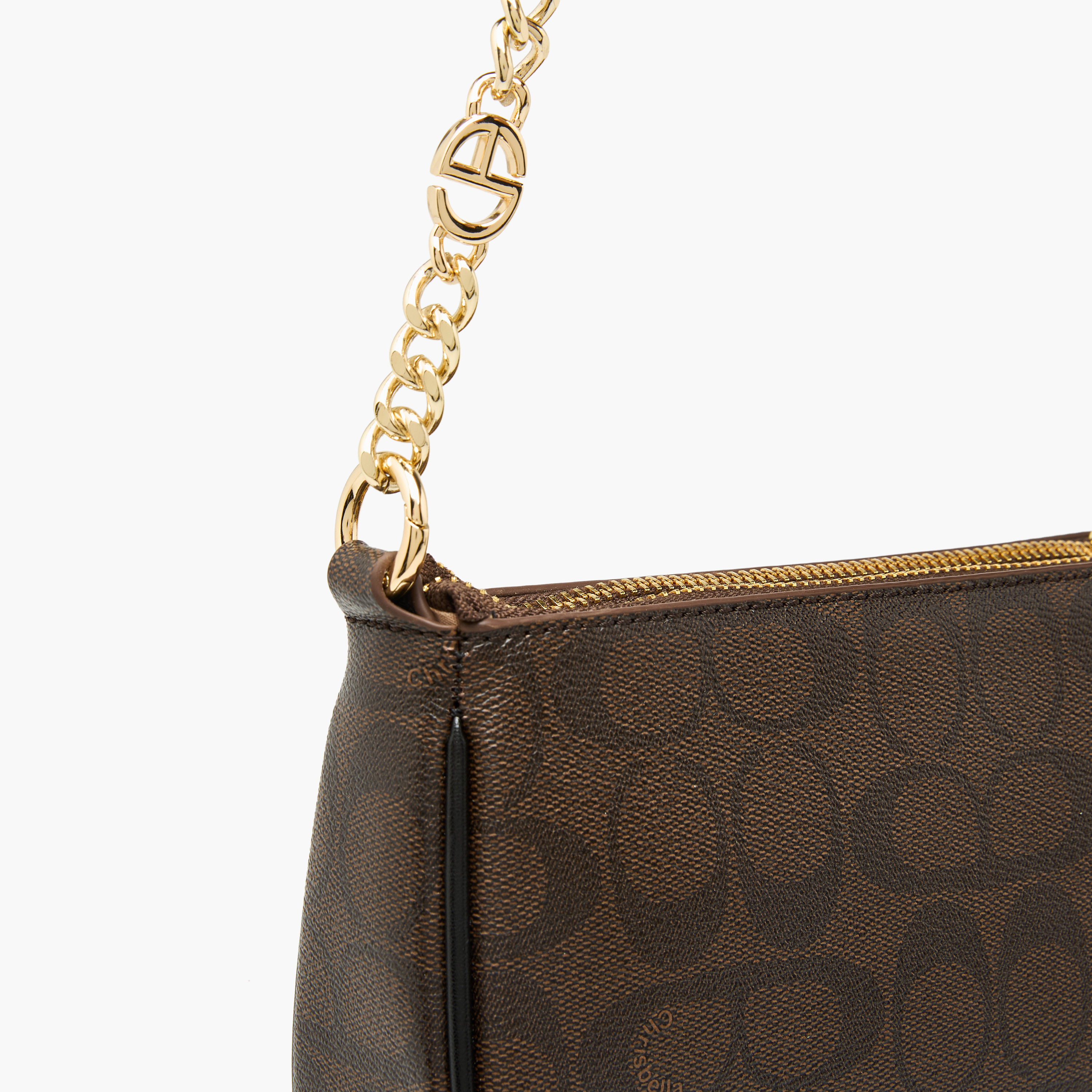 شنطة كتف بطبعات مع محفظة من كريسبيلا-women-bagsandwallets-handbags-image-8