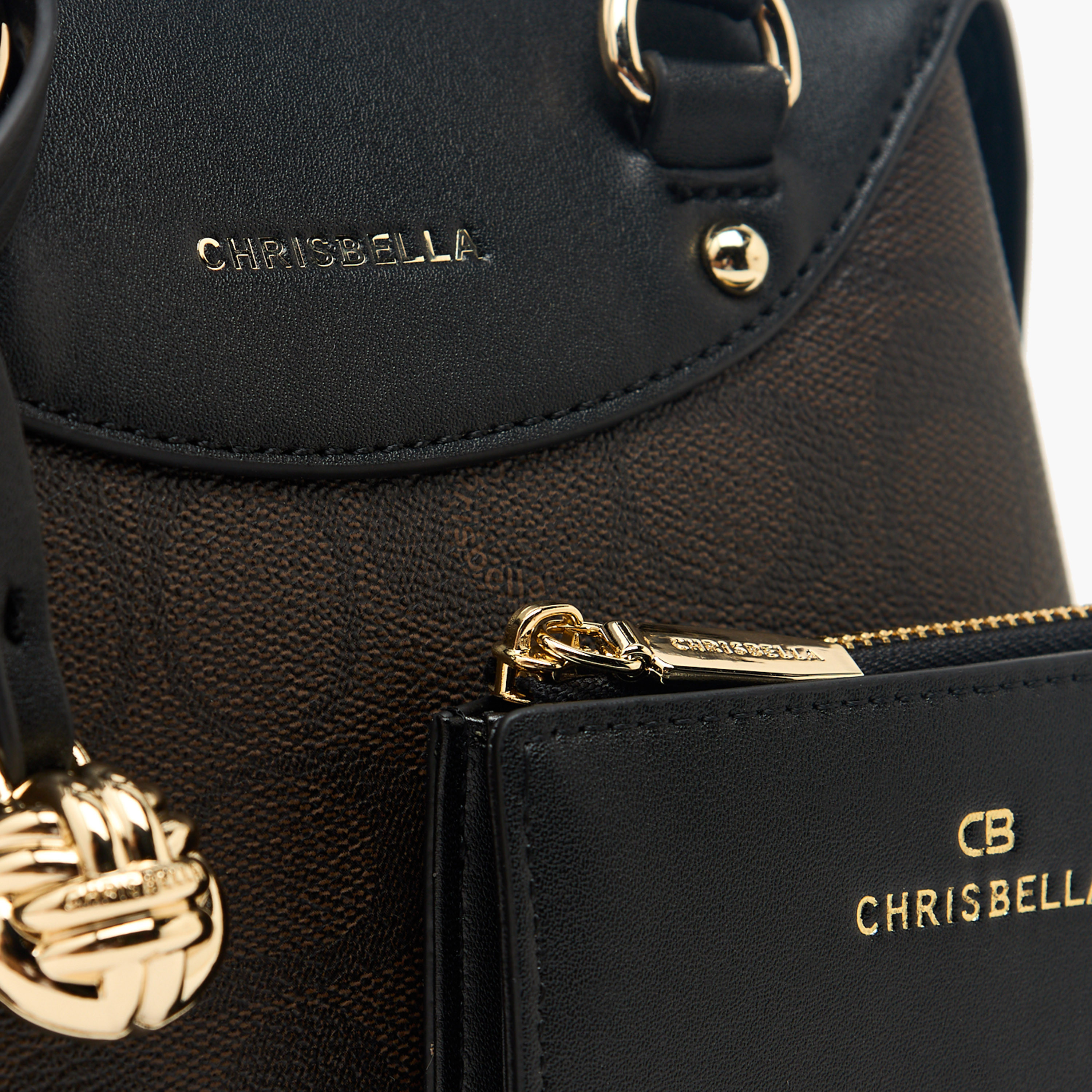 Chrisbella Printed Tote Bag with Wallet-women-bagsandwallets-handbags-image-5