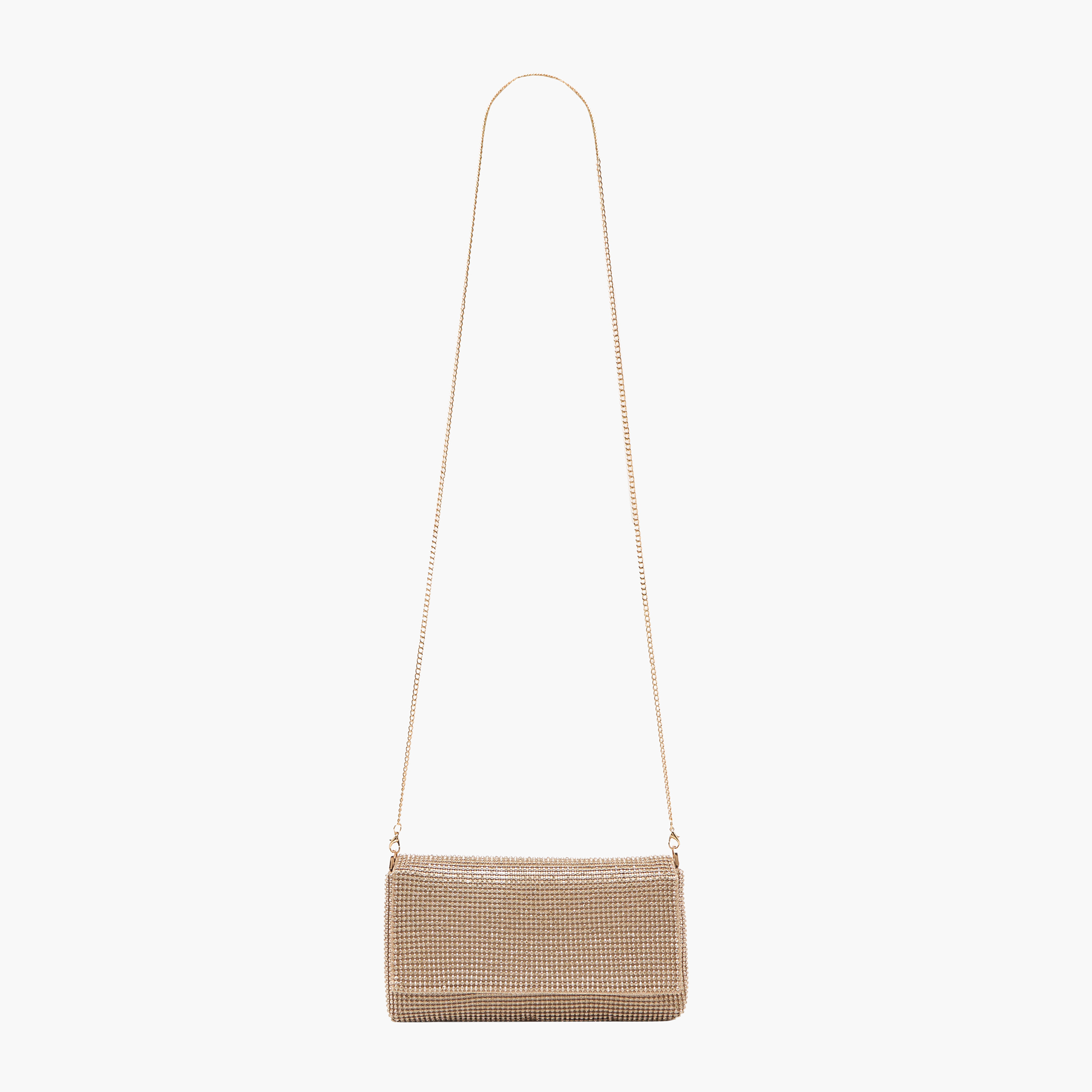 Sasha Stone Embellished Clutch with Chain Strap-women-bagsandwallets-wallets-image-2