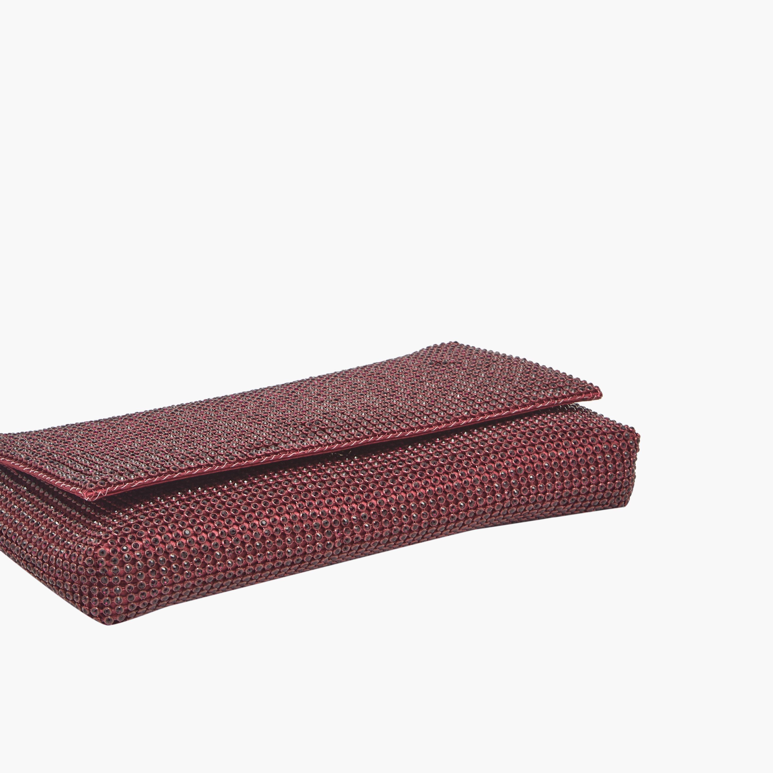 Sasha Stone Embellished Clutch with Chain Strap-women-bagsandwallets-wallets-image-6