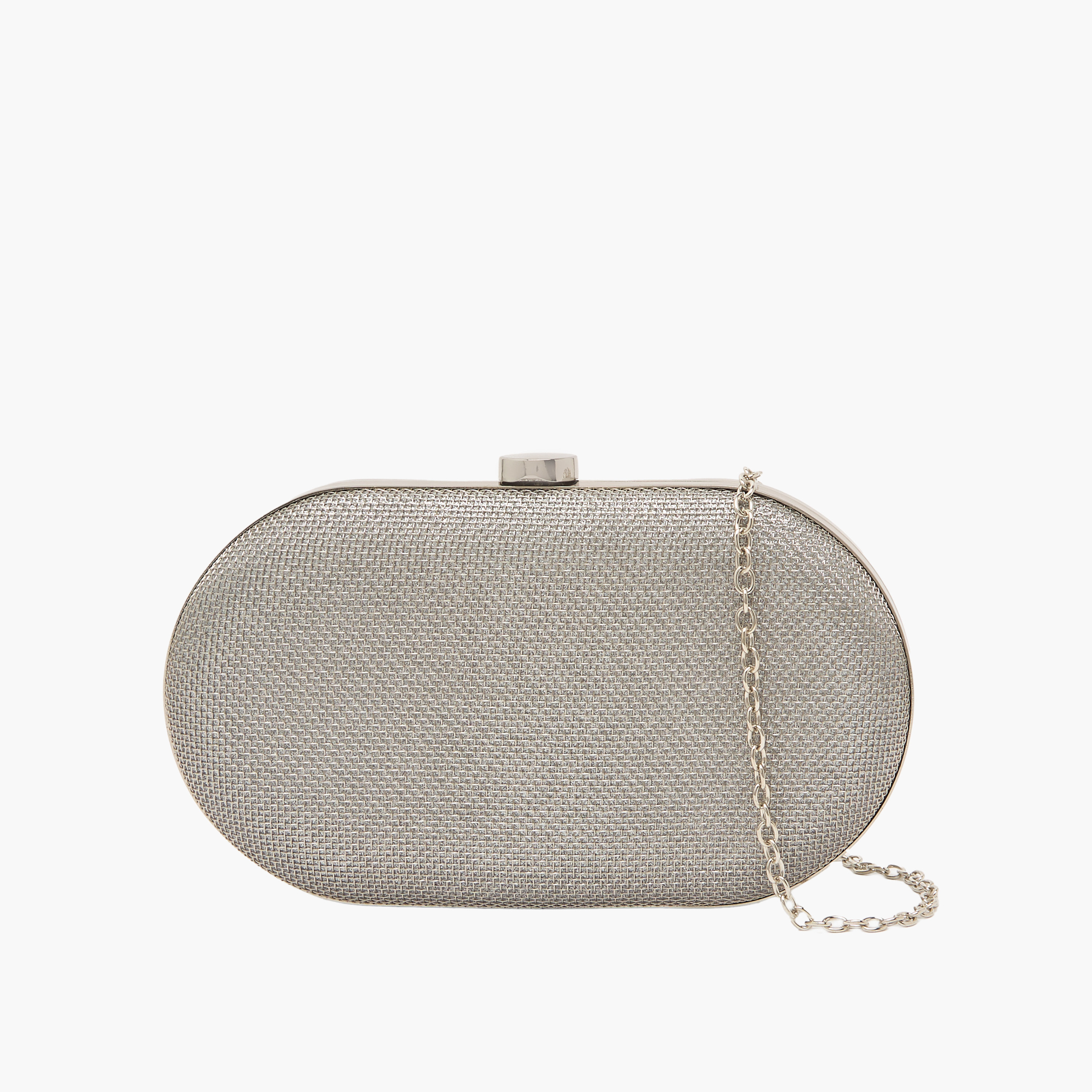 Sasha Stone Embellished Clutch with Chain Strap-women-bagsandwallets-wallets-image-1