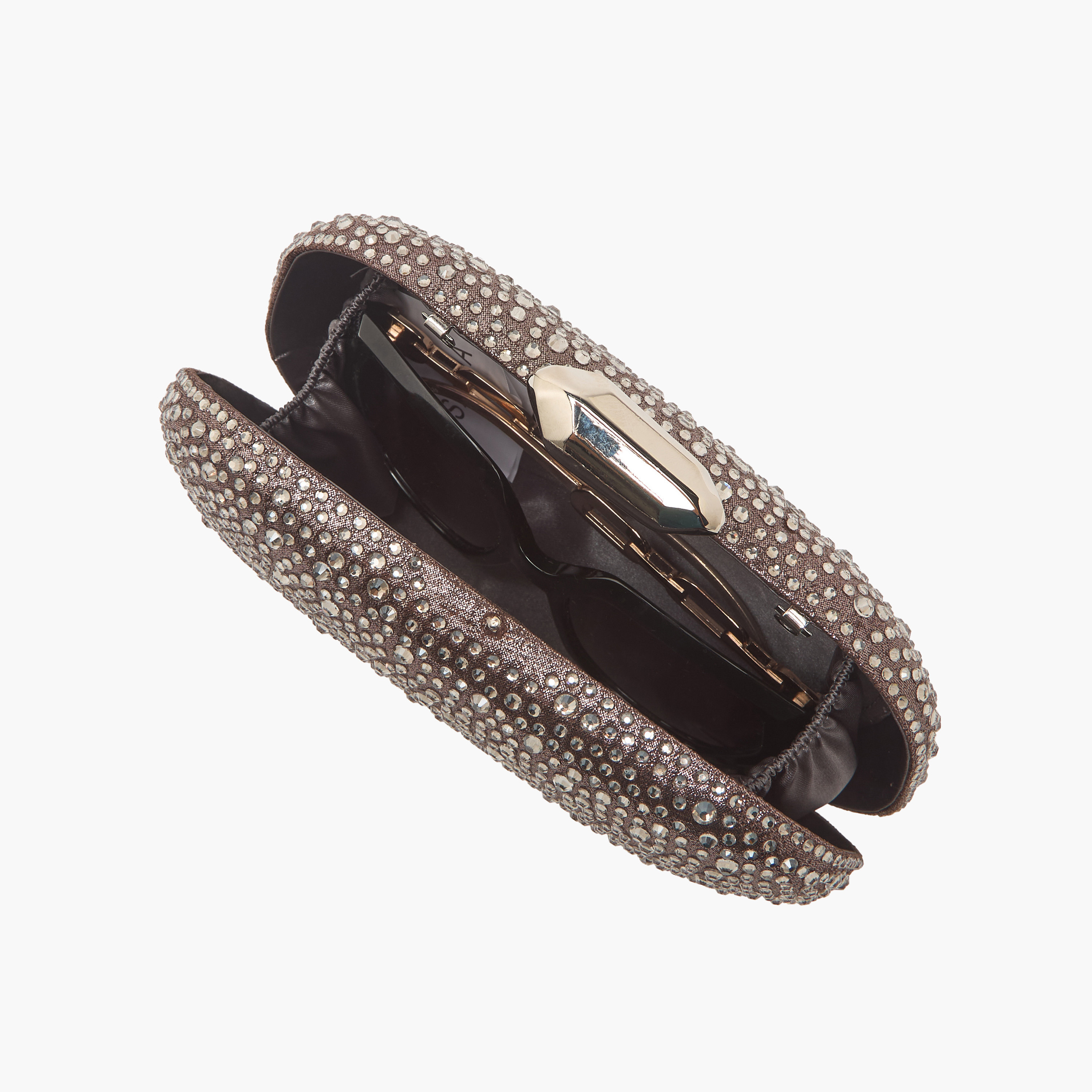 Sasha Stone Embellished Clutch with Chain Strap-women-bagsandwallets-wallets-image-7