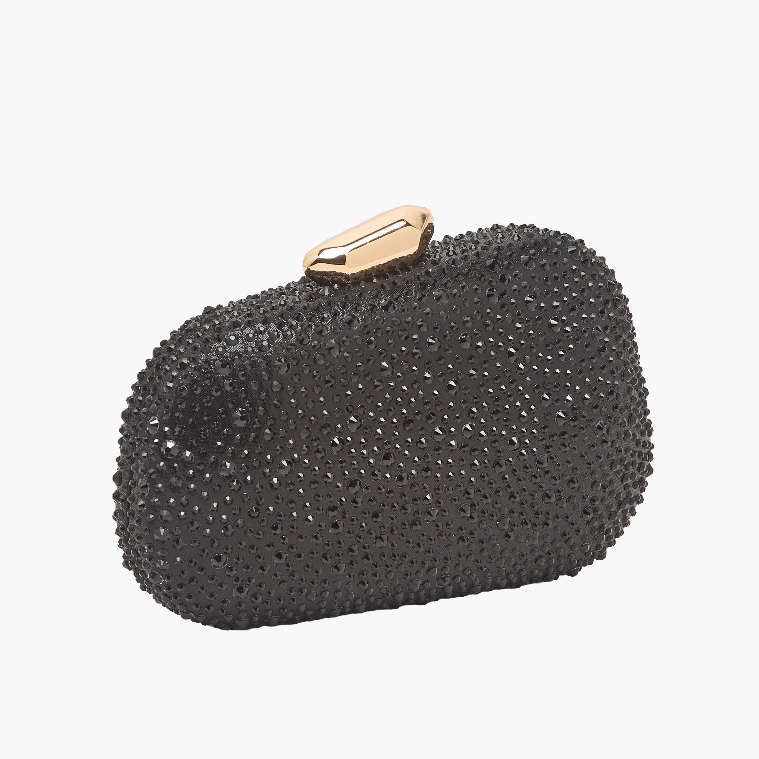 Sasha Stone Embellished Clutch with Chain Strap-women-bagsandwallets-wallets-image-3