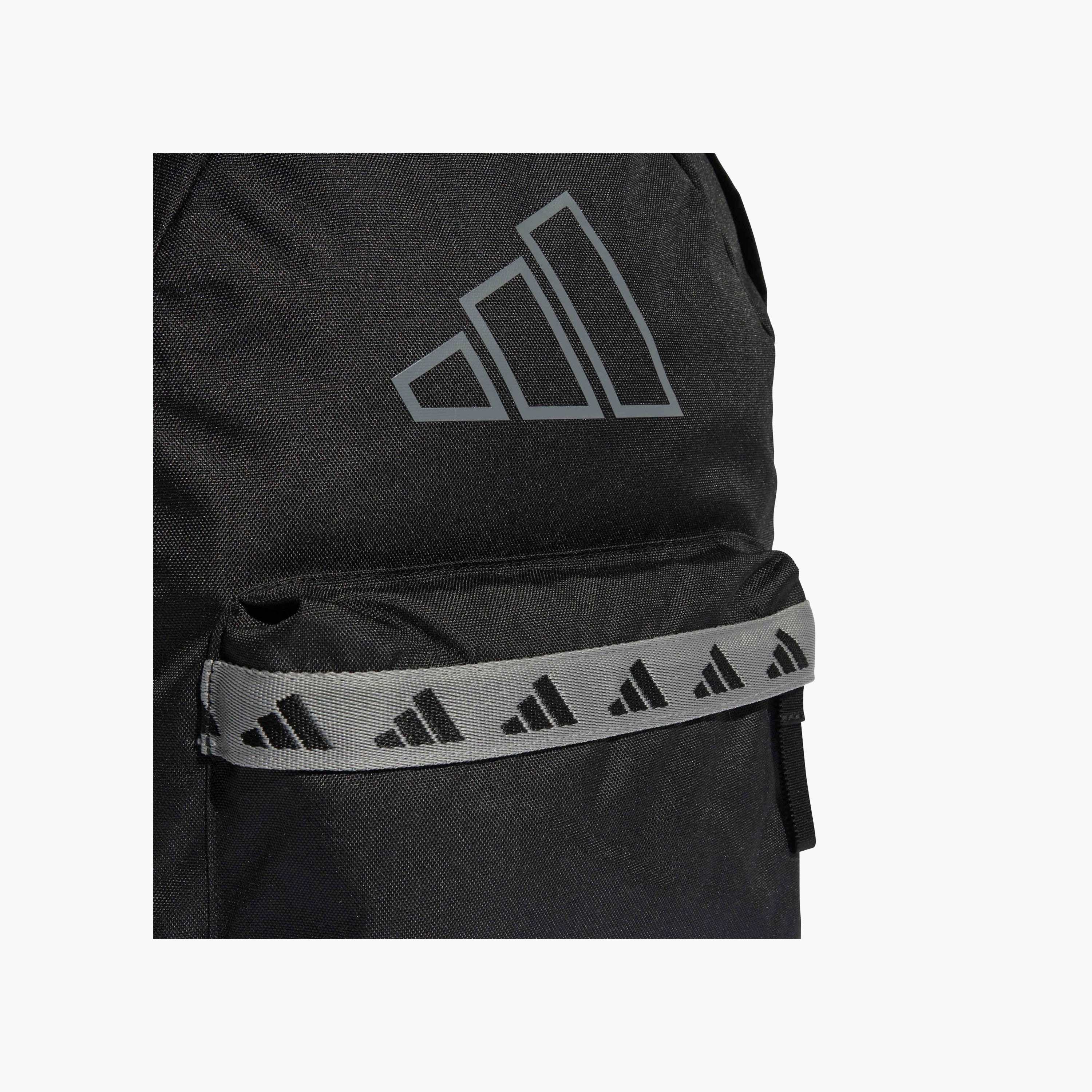Adidas Logo Print Backpack for Kids 13+ Years with Adjustable Strap-boys-accessories-bagsandbackpacks-image-5