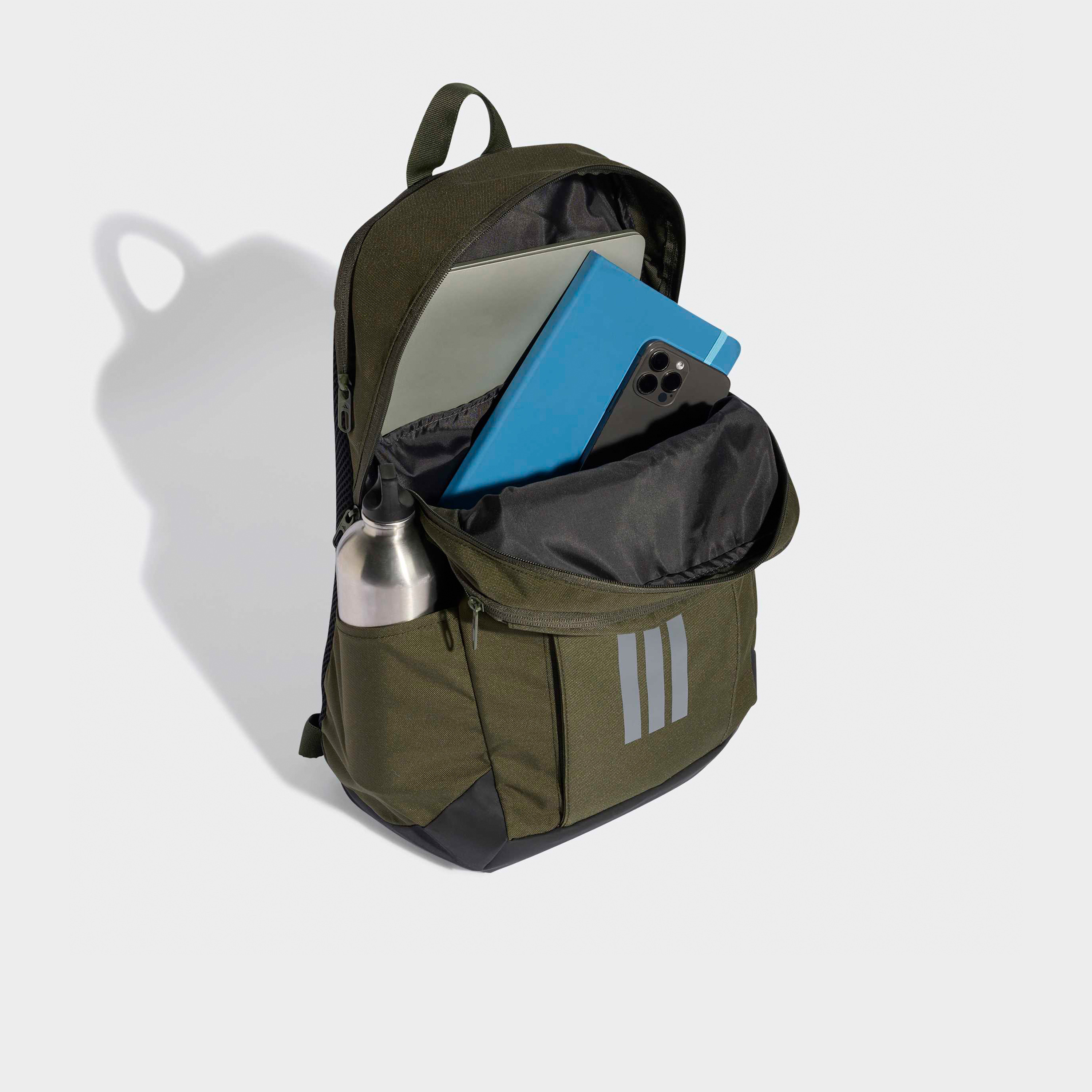 شنطة ظهر بطبعات شعار للأطفال 13 سنة وما فوق وأحزمة كتف مبطنة من أديداس - 27 لتر-boys-accessories-bagsandbackpacks-image-4