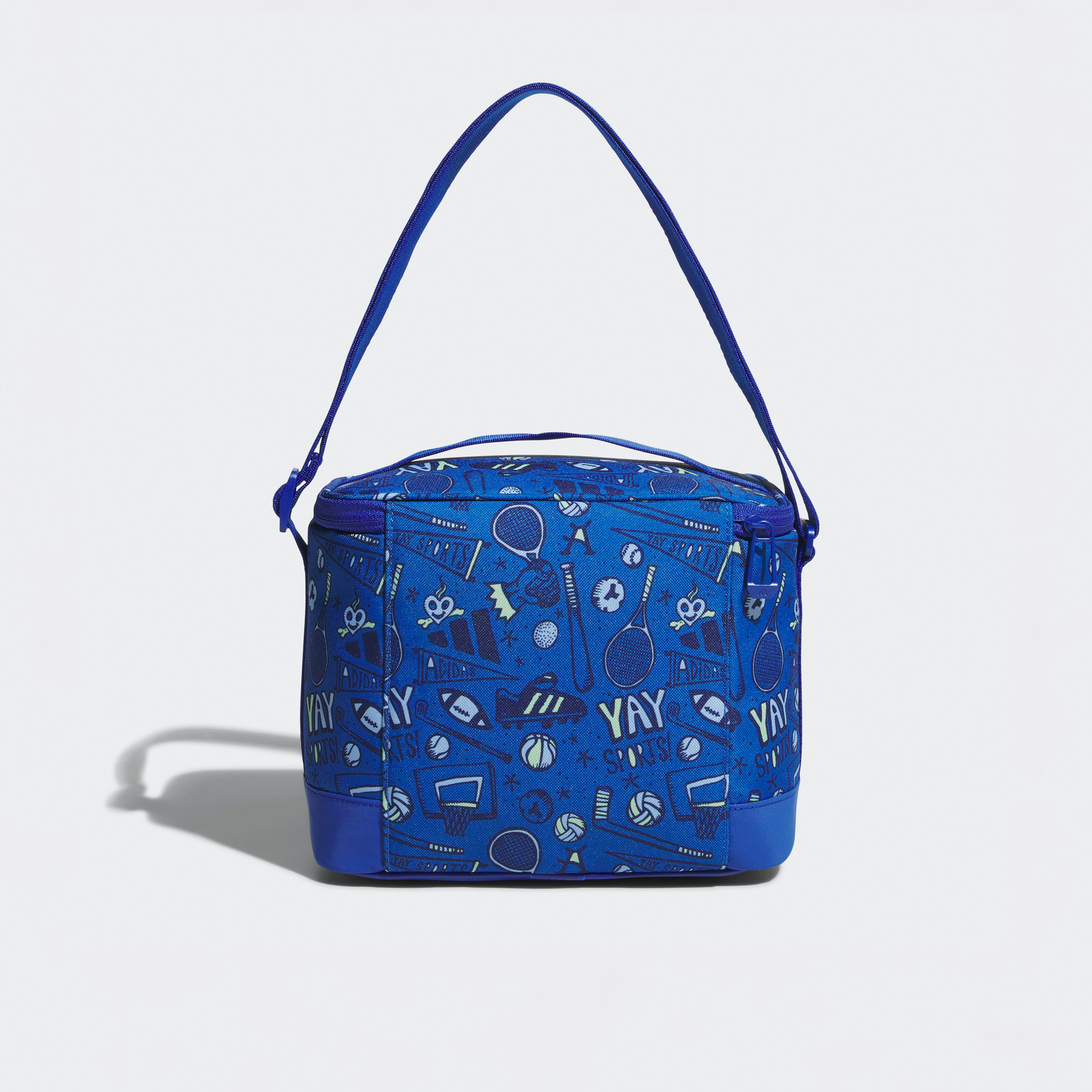 شنطة غداء بسحاب إغلاق وطبعات الشعار للصغار بعمر 13 سنة فأكثر من أديداس-school-lunchessentials-lunchbags-image-6