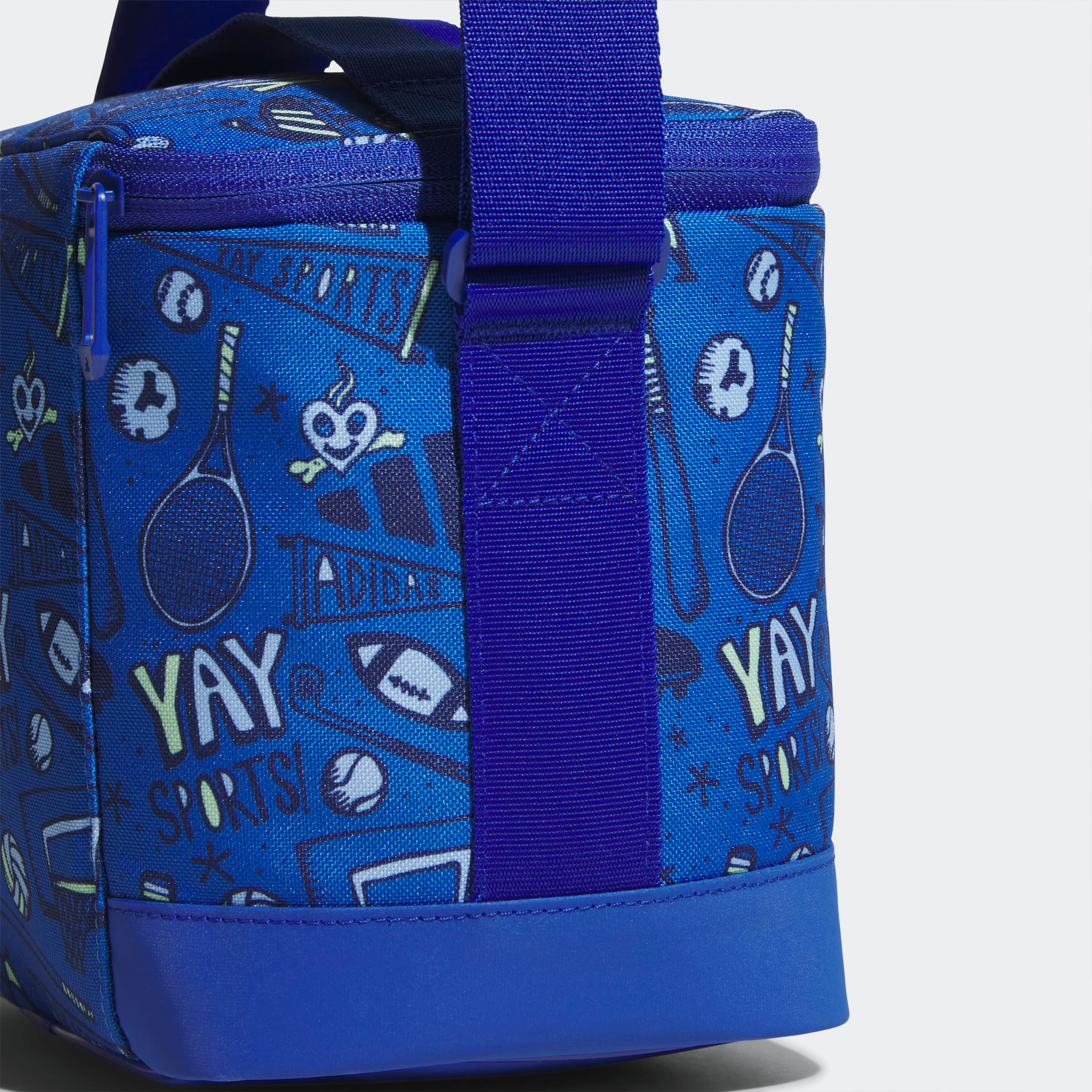 شنطة غداء بسحاب إغلاق وطبعات الشعار للصغار بعمر 13 سنة فأكثر من أديداس-school-lunchessentials-lunchbags-image-5