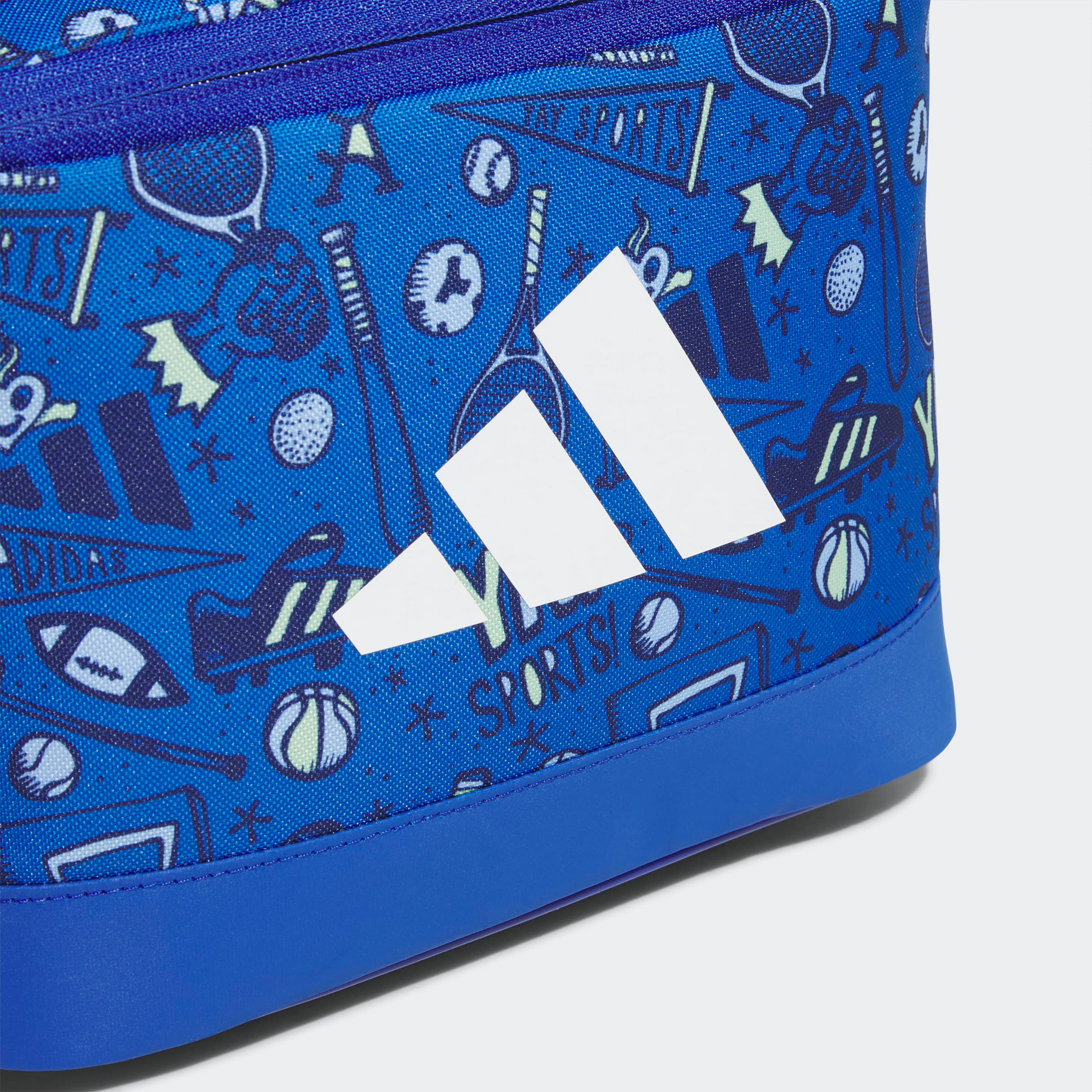 شنطة غداء بسحاب إغلاق وطبعات الشعار للصغار بعمر 13 سنة فأكثر من أديداس-school-lunchessentials-lunchbags-image-3