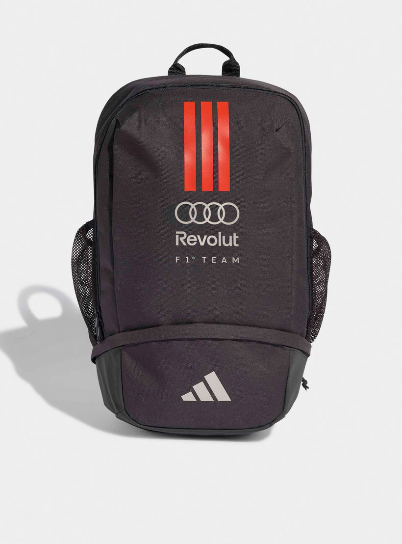 Adidas Audi Revolut F1 Print Backpack for Kids 8-13 Years with Adjustable Shoulder Straps - 27 L-school-bagsandbackpacks-backpacks-image-1