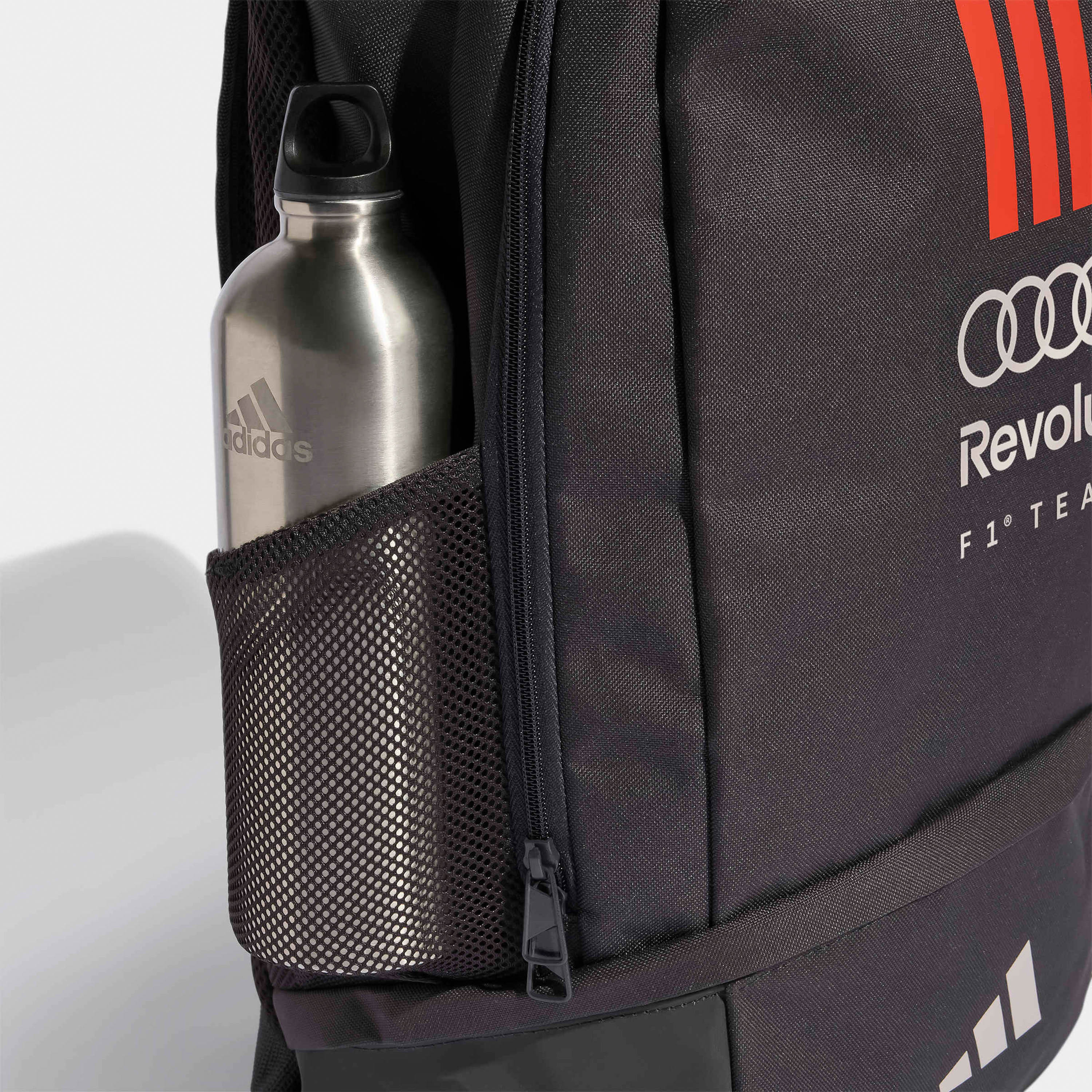 Adidas Audi Revolut F1 Print Backpack for Kids 8-13 Years with Adjustable Shoulder Straps - 27 L-school-bagsandbackpacks-backpacks-image-2