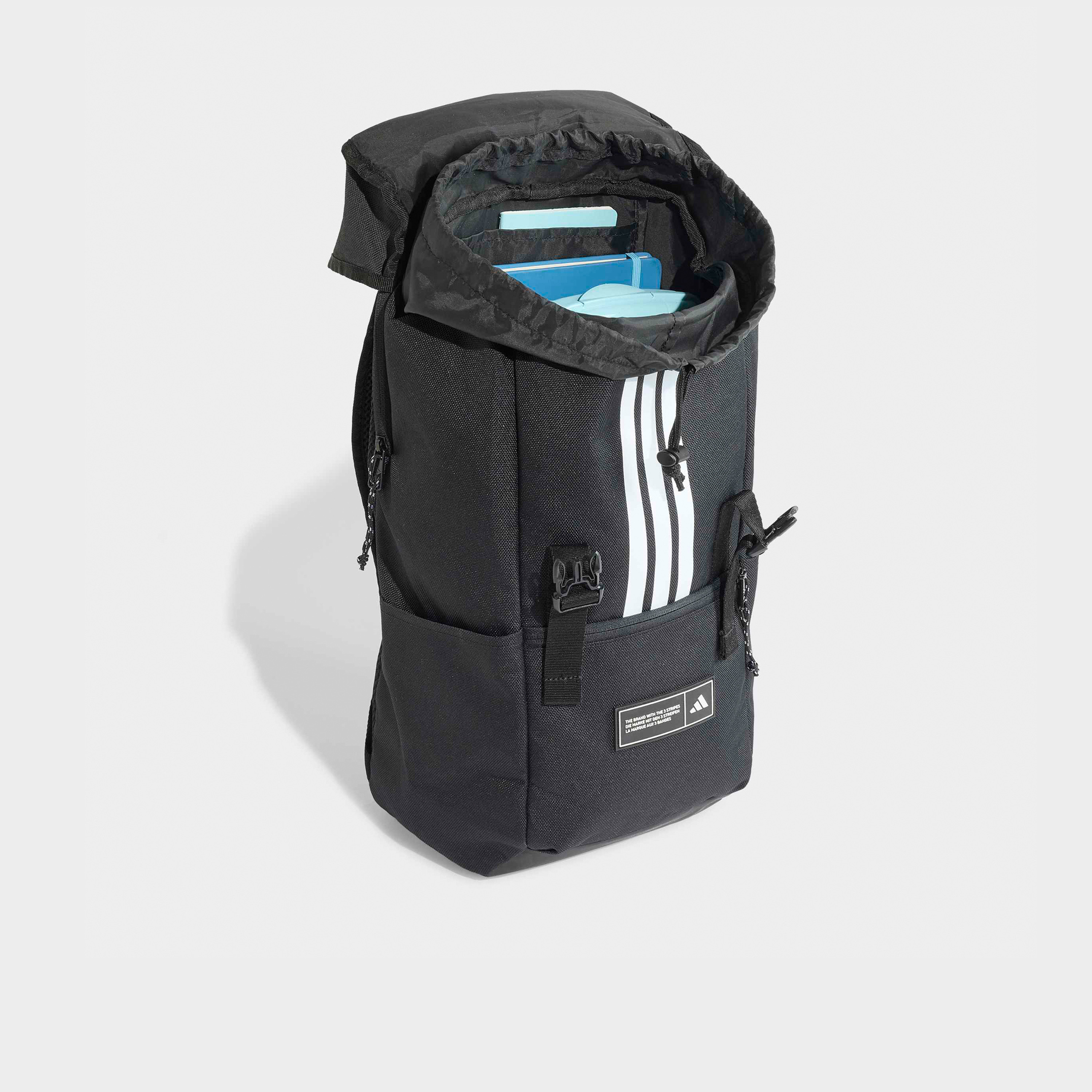 Adidas Striped Backpack for Boys 8-13 Years with Padded Strap - 27 L-school-bagsandbackpacks-backpacks-image-4